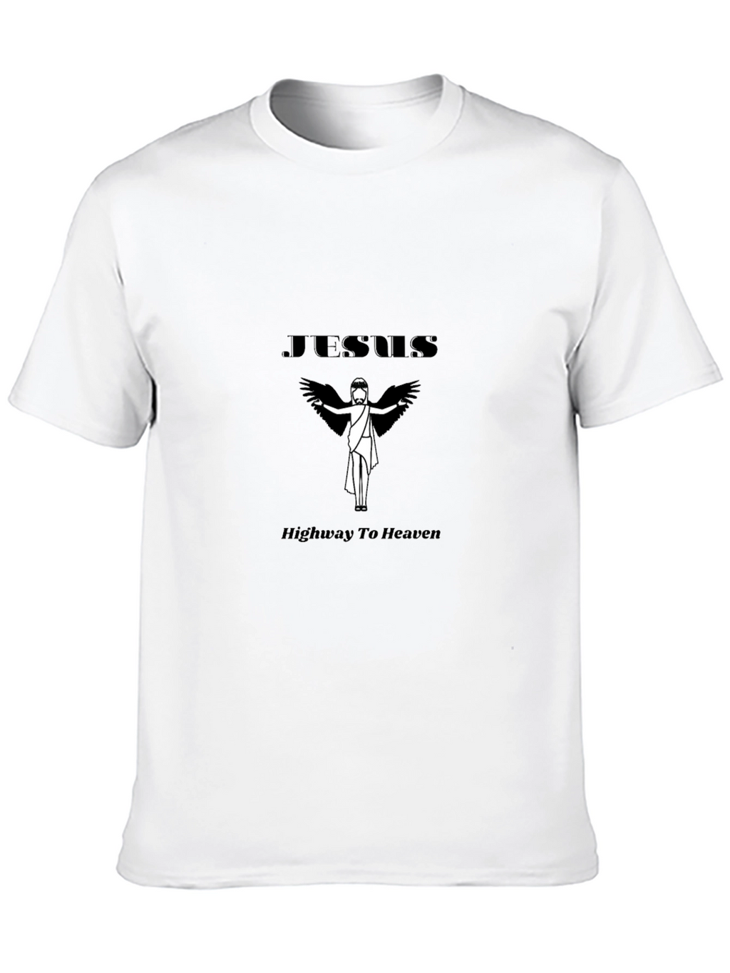Jesus Highway To Heaven Graphic T-Shirt