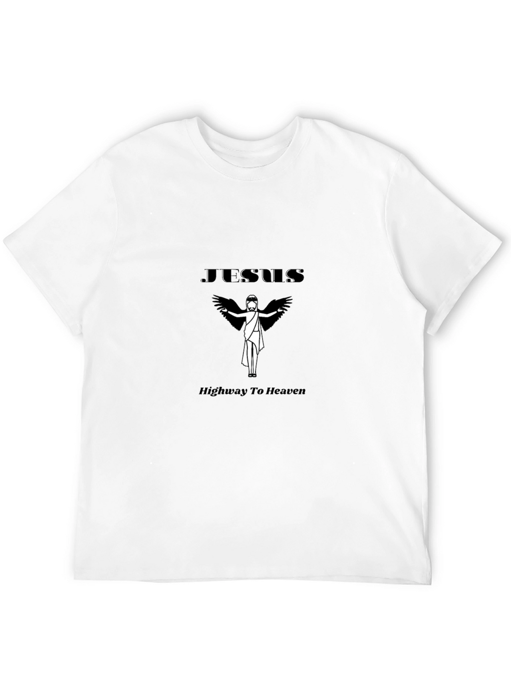 Jesus Highway To Heaven Graphic T-Shirt