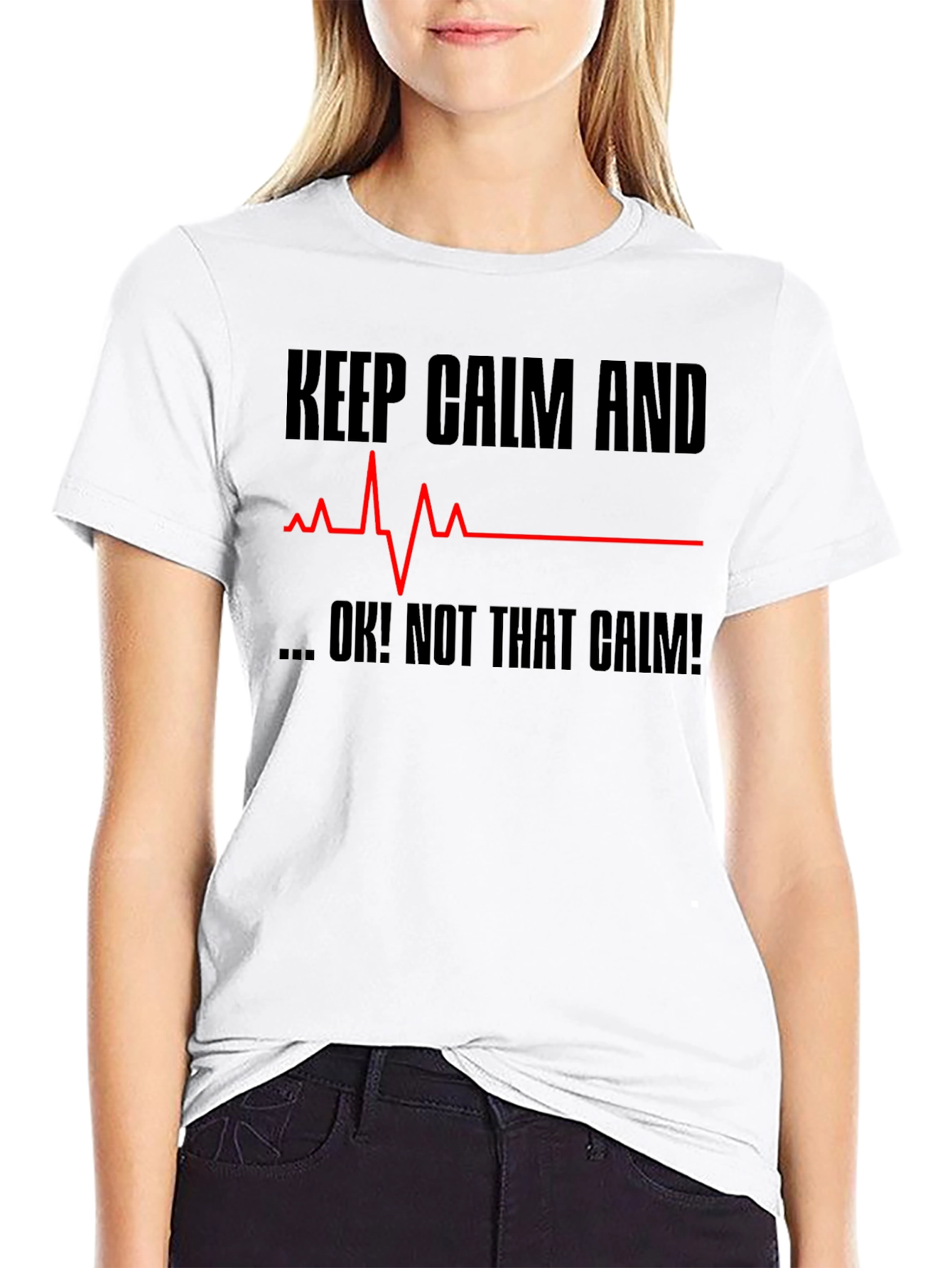 Keep Calm Graphic Tee Funny Novelty Sarcastic Mens T-Shirt