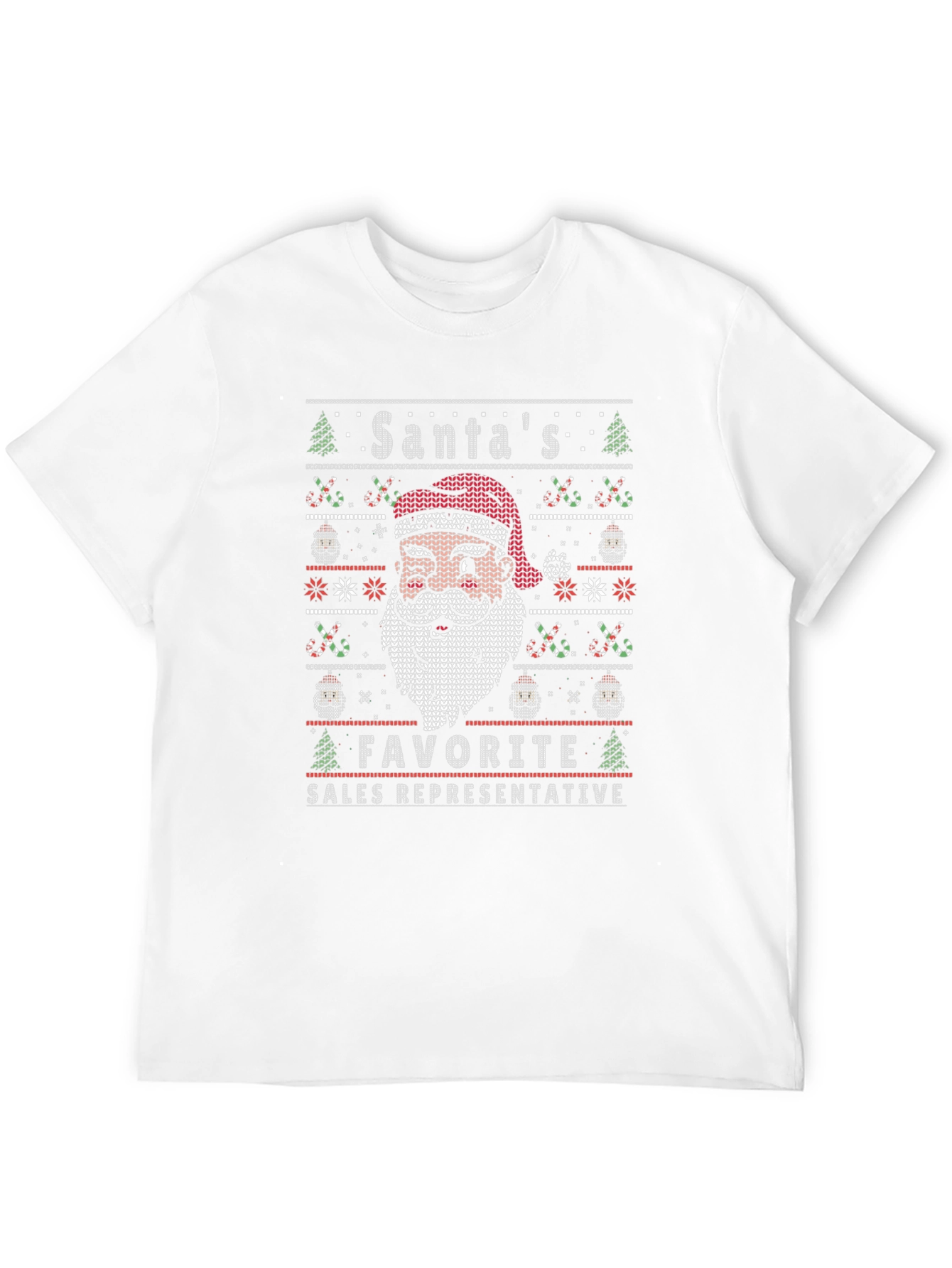 Santas Favorite Sales Representative T-Shirt