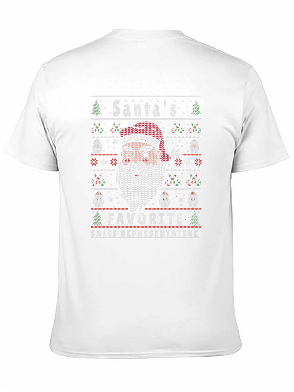 Santas Favorite Sales Representative T-Shirt