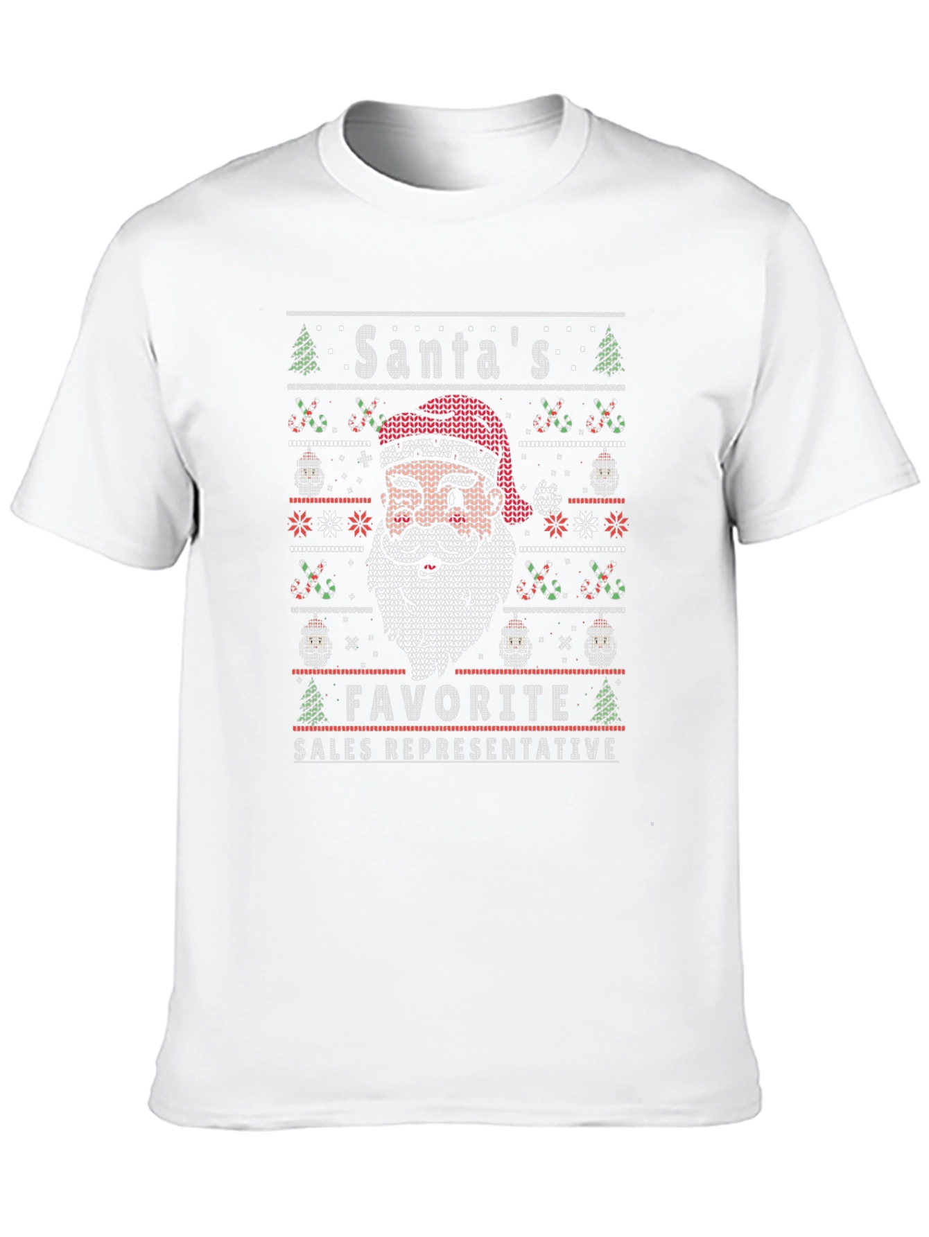 Santas Favorite Sales Representative T-Shirt