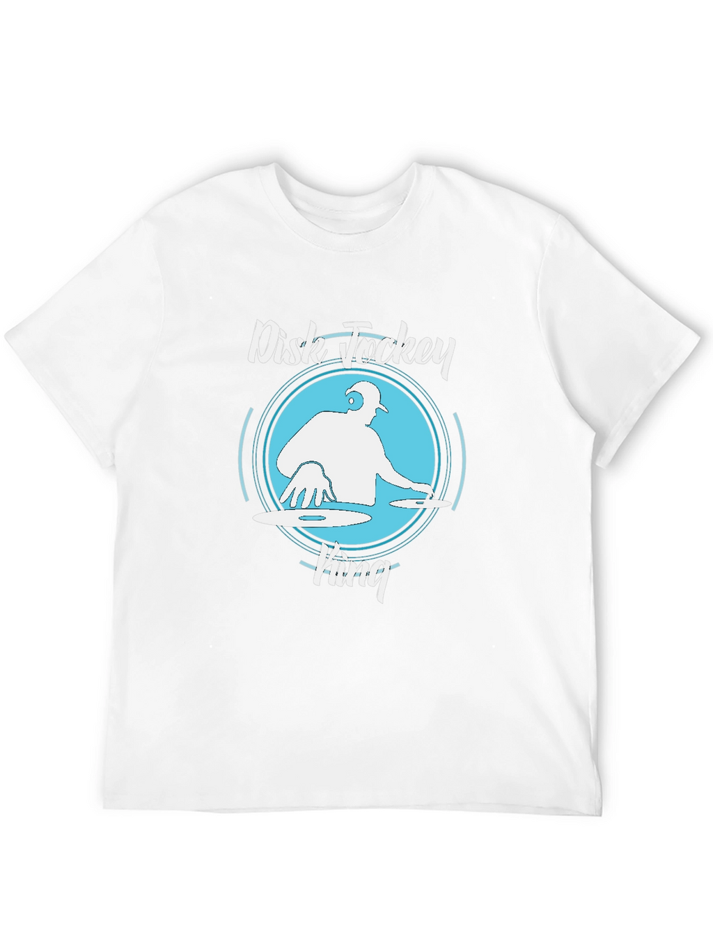 Disk Jockey King Graphic T-Shirt