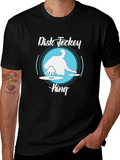 Disk Jockey King Graphic T-Shirt