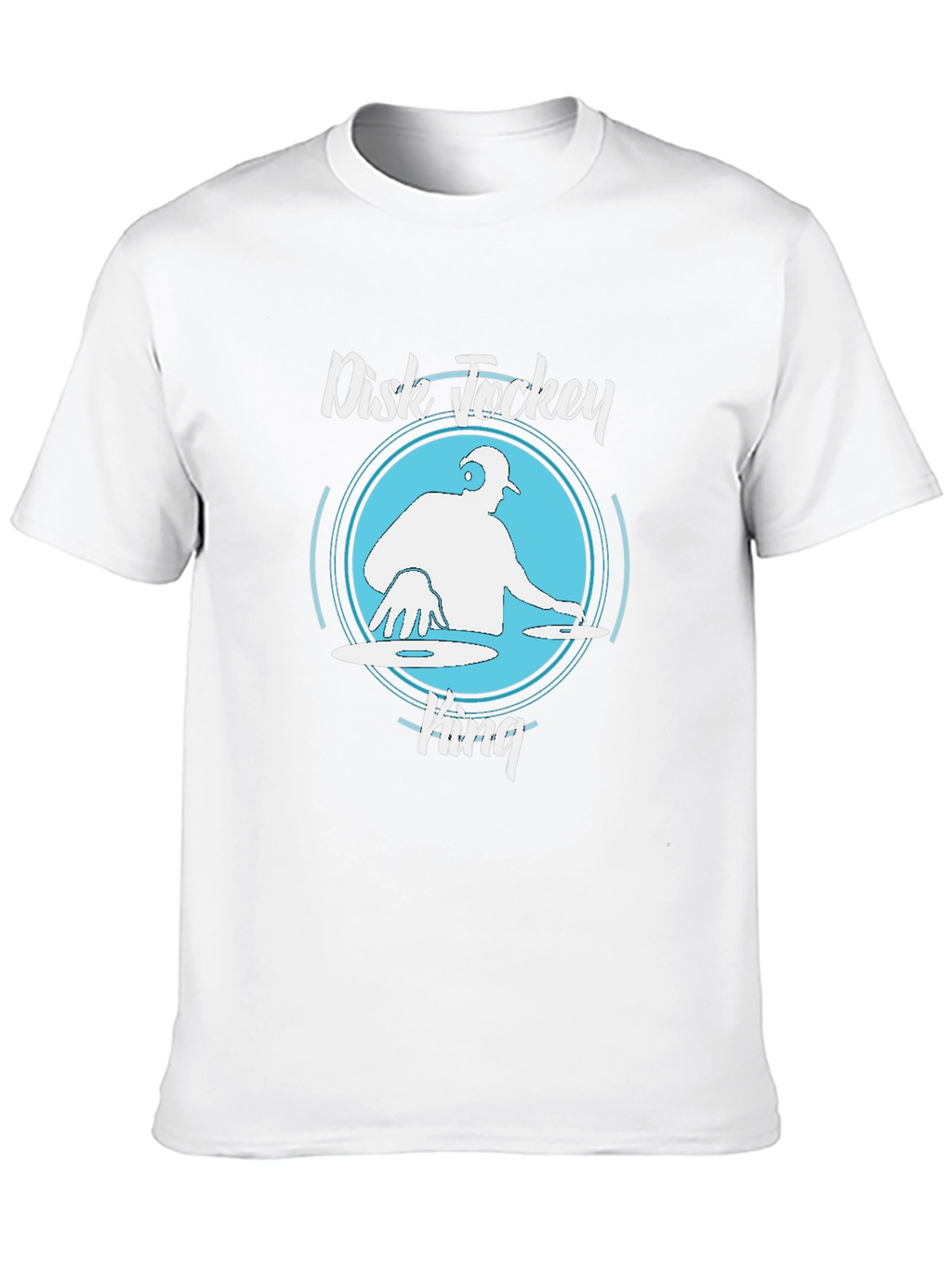 Disk Jockey King Graphic T-Shirt
