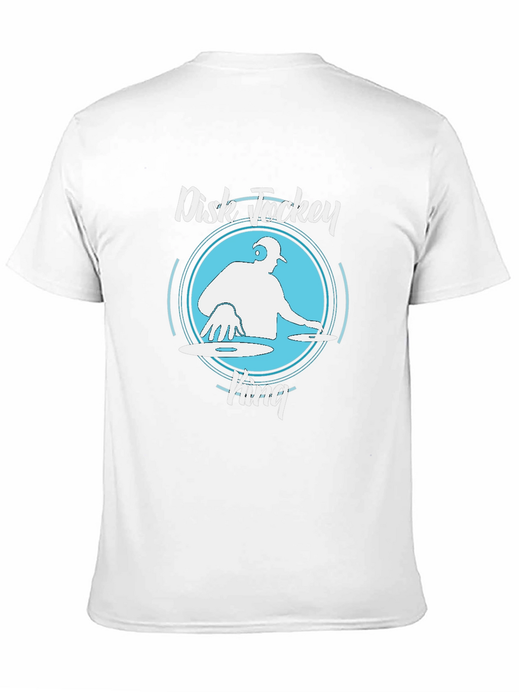 Disk Jockey King Graphic T-Shirt