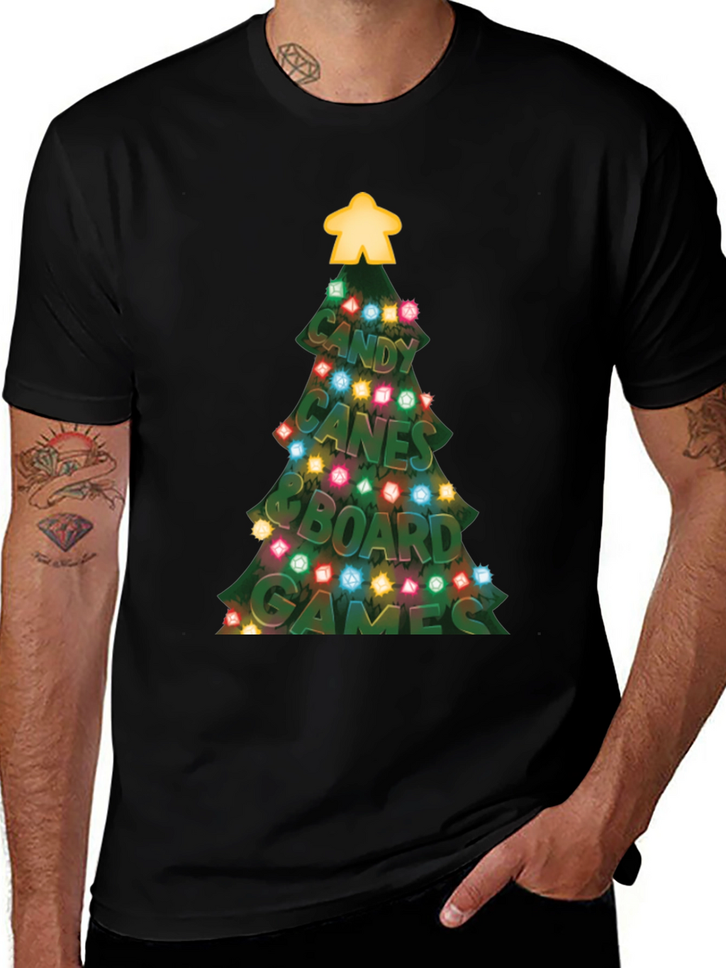 Festive Board Game Christmas T-Shirt