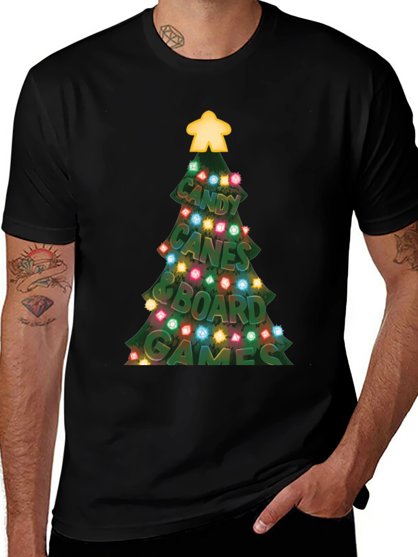 Festive Board Game Christmas T-Shirt