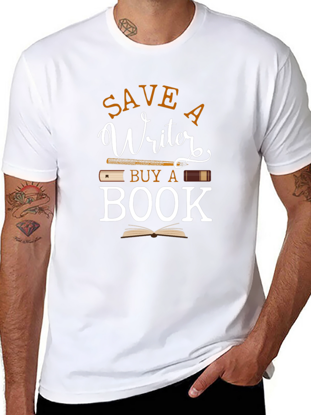 Save A Writer T-Shirt
