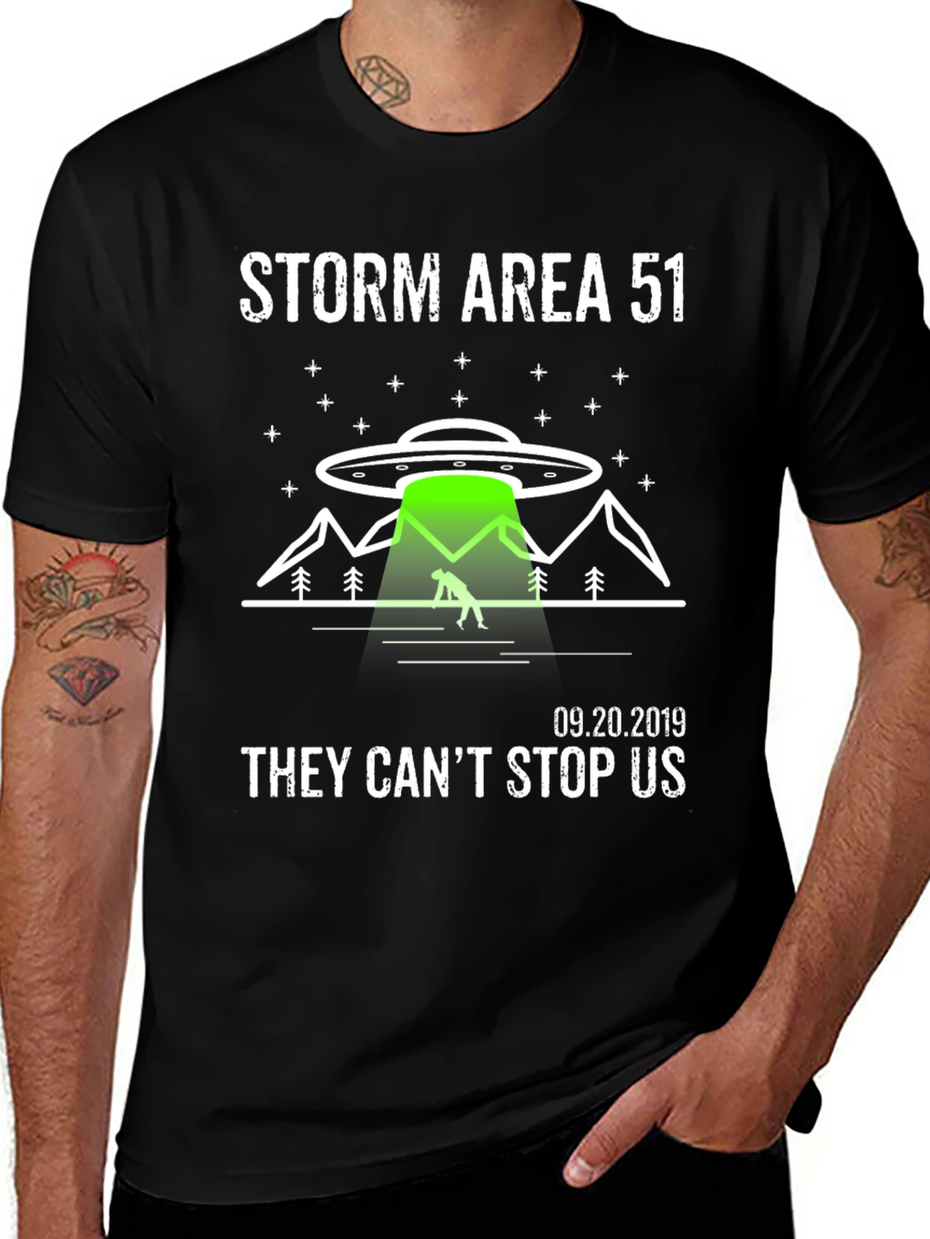 Storm Area 51 Graphic Tee