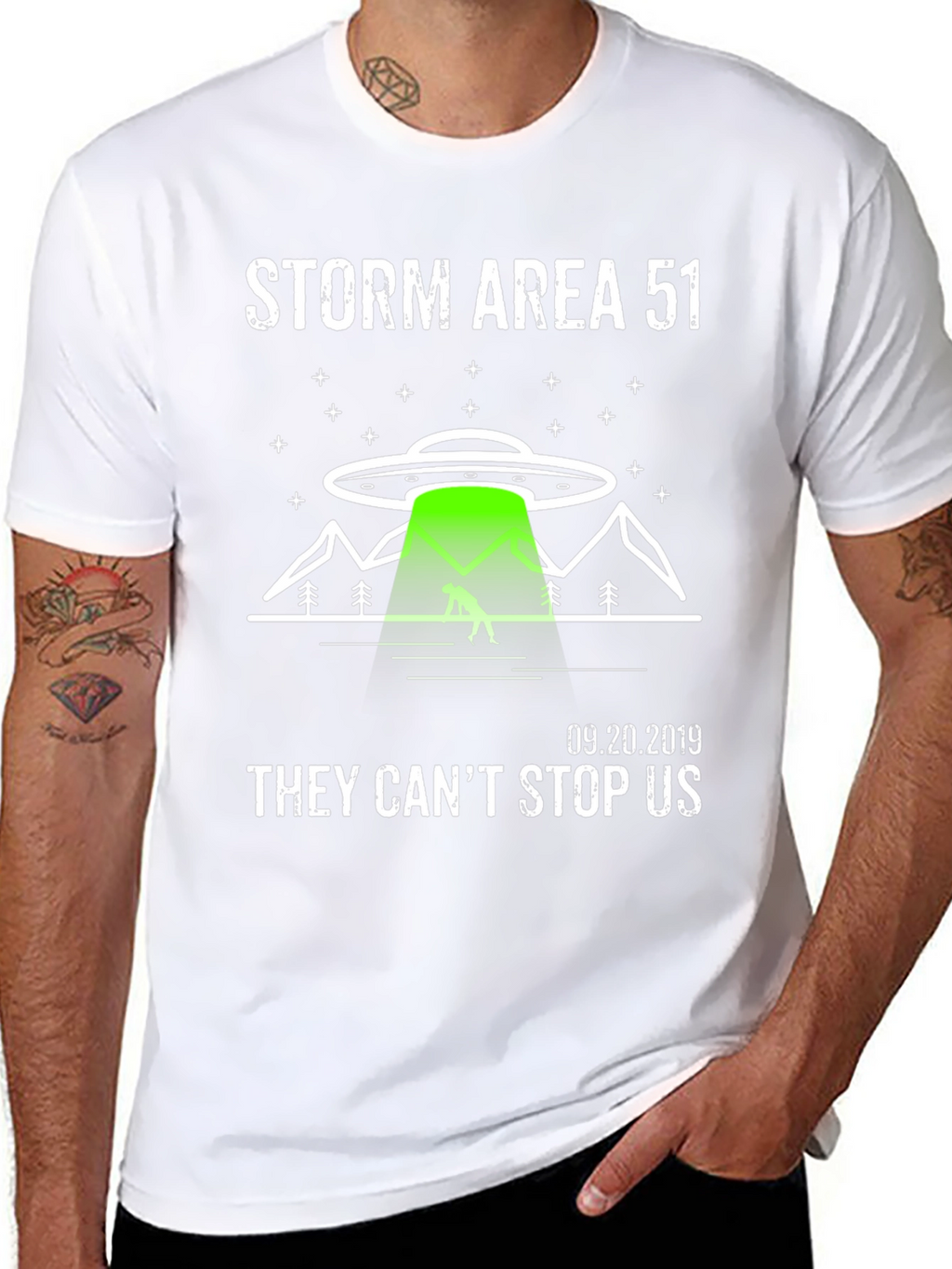 Storm Area 51 Graphic Tee