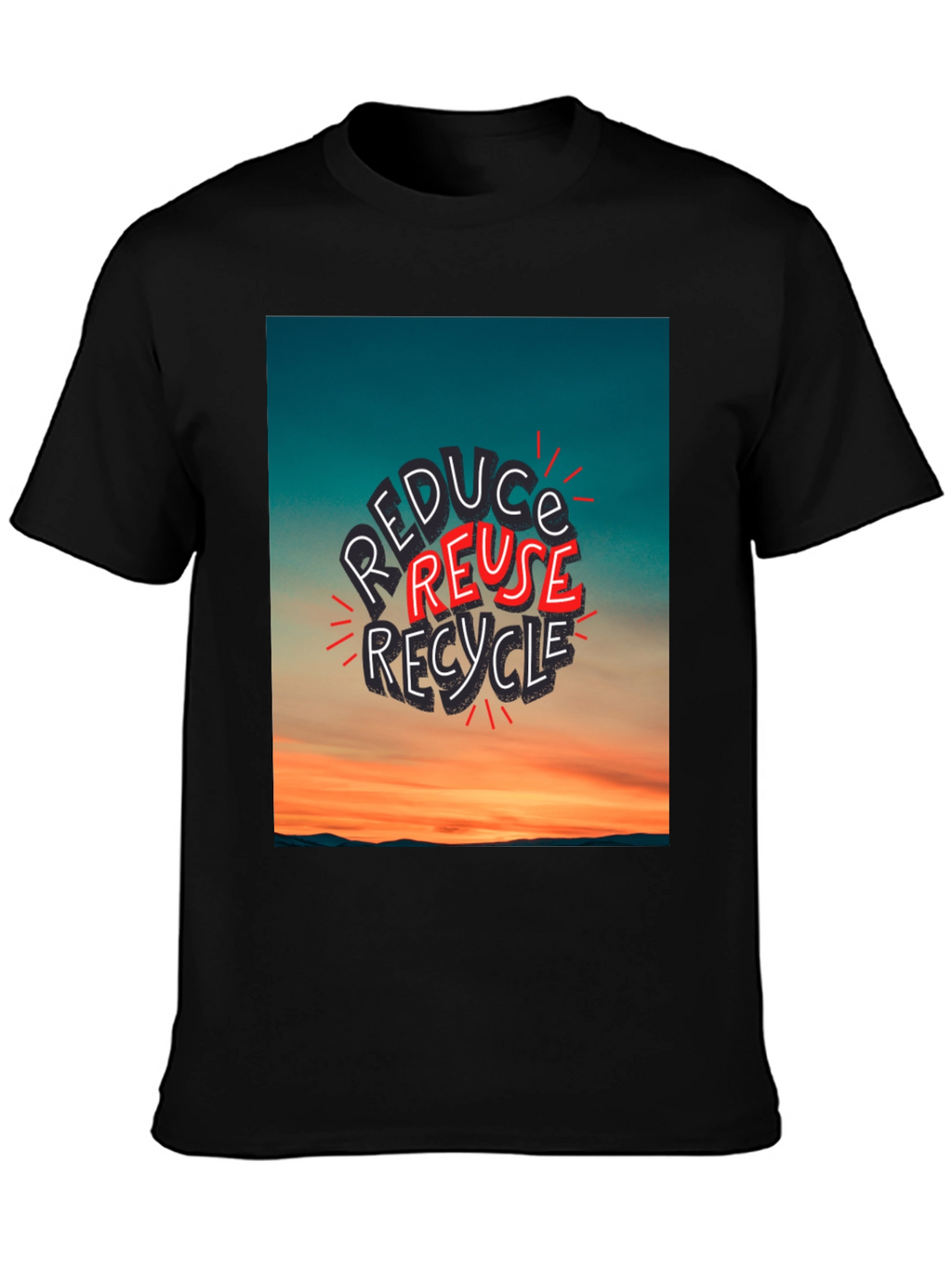 Reduce Reuse Recycle Graphic Tee
