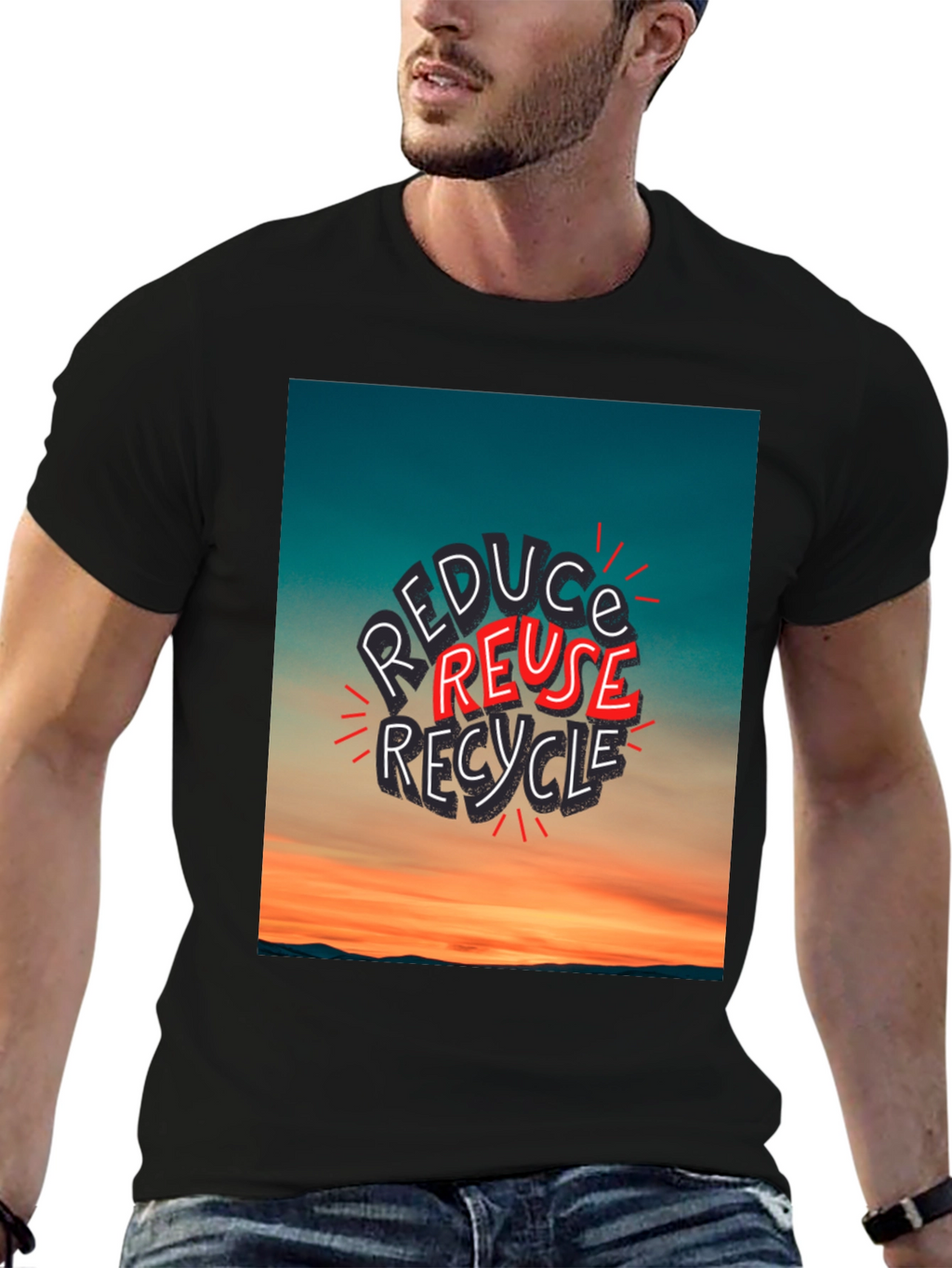 Reduce Reuse Recycle Graphic Tee