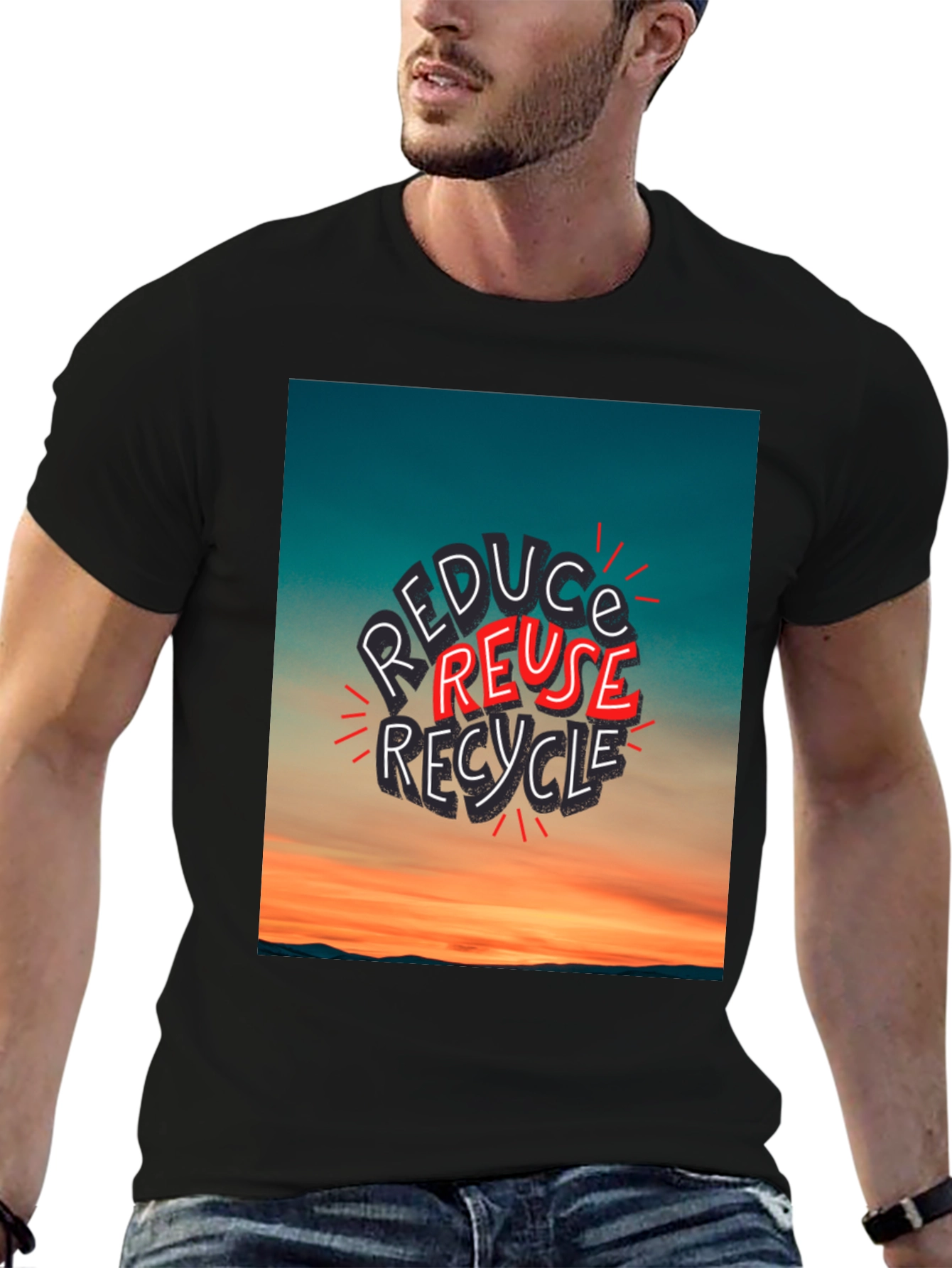 Reduce Reuse Recycle Graphic Tee