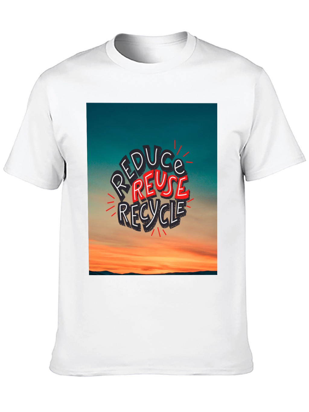 Reduce Reuse Recycle Graphic Tee