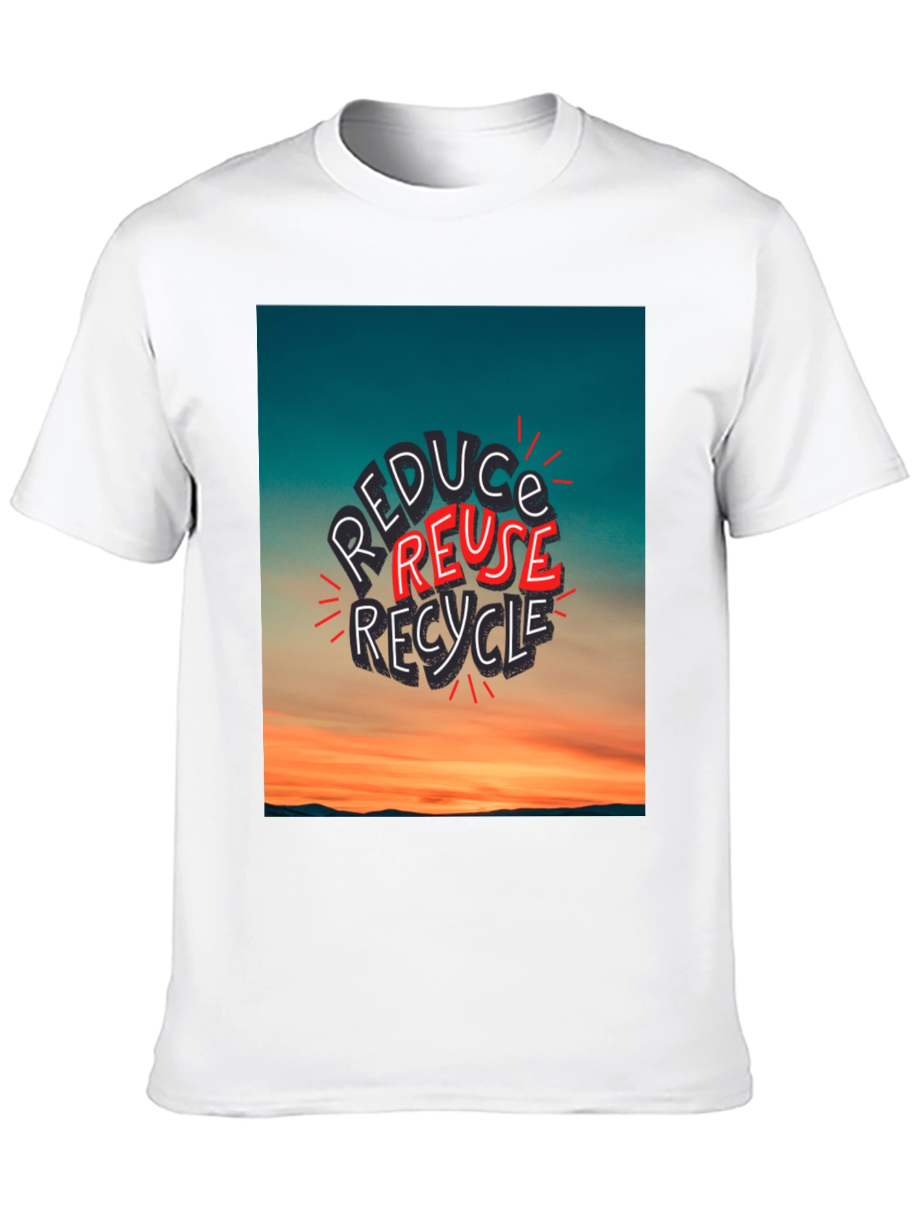 Reduce Reuse Recycle Graphic Tee
