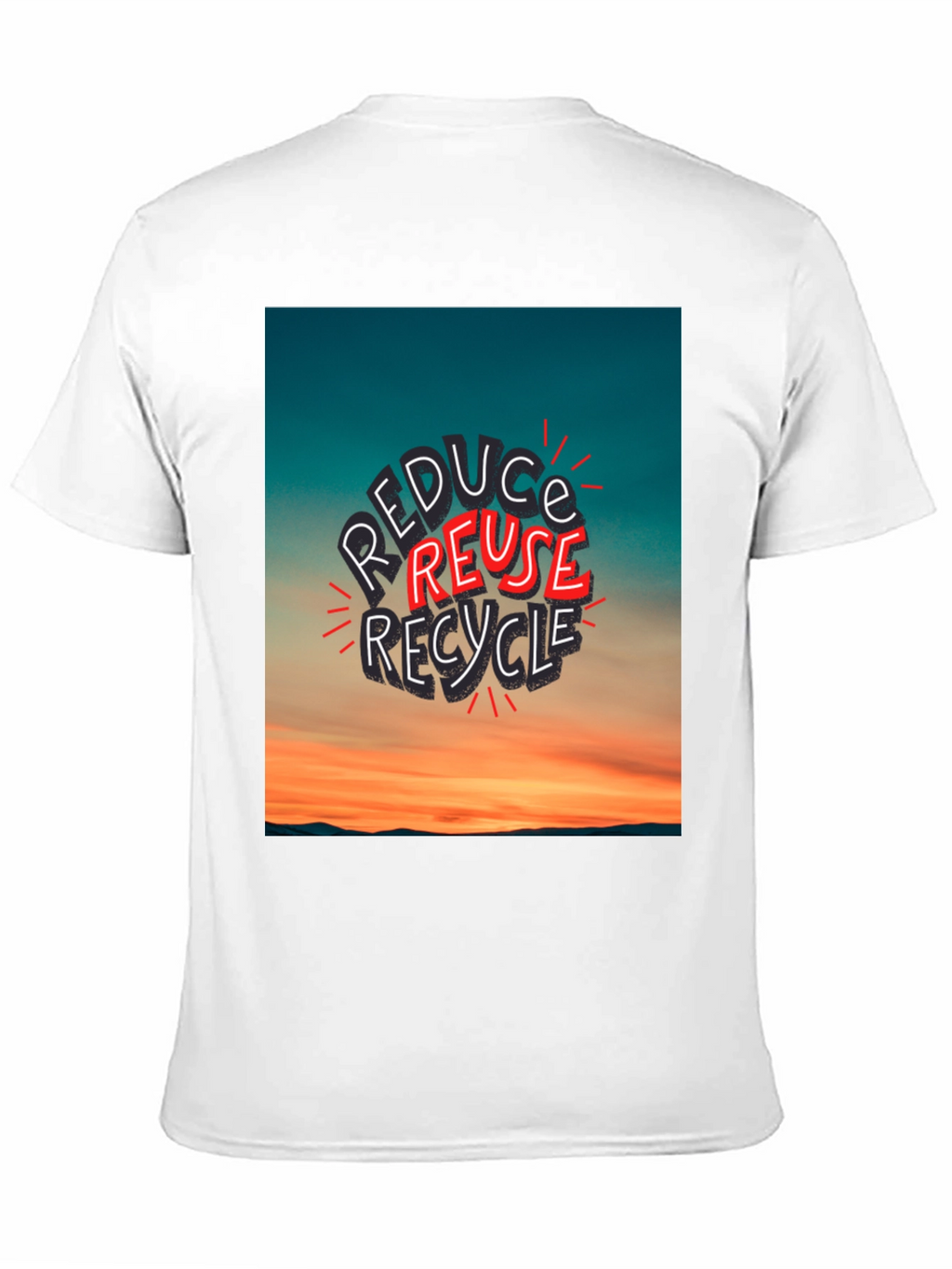 Reduce Reuse Recycle Graphic Tee