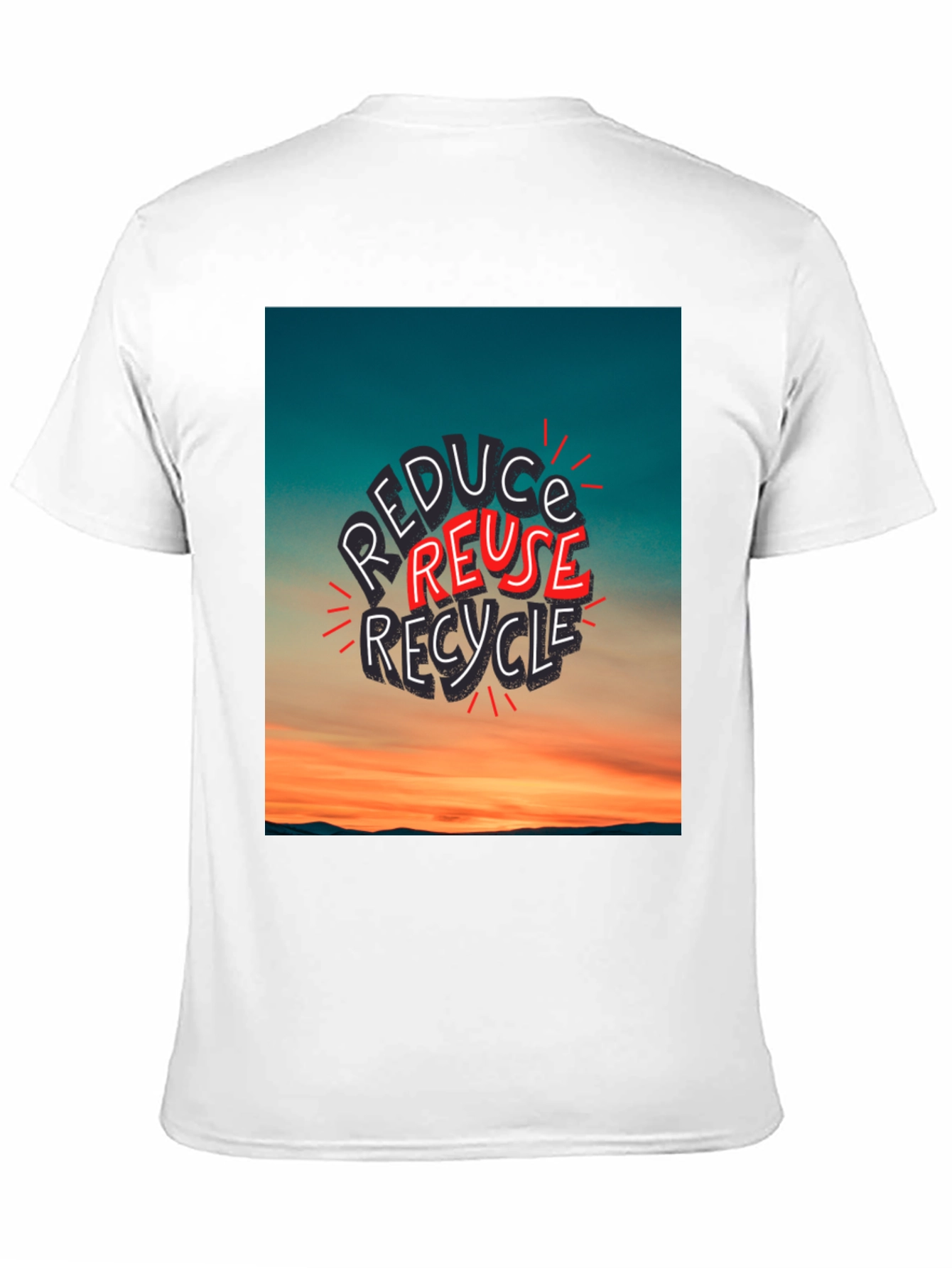 Reduce Reuse Recycle Graphic Tee