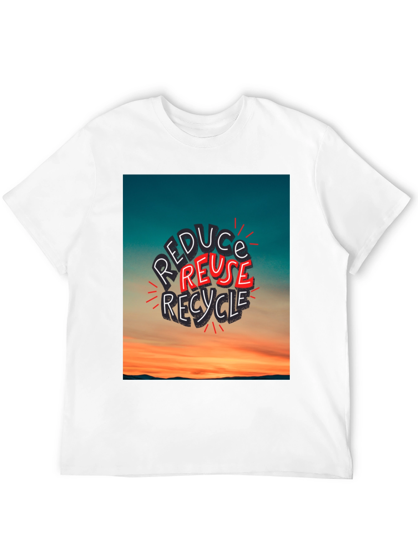 Reduce Reuse Recycle Graphic Tee