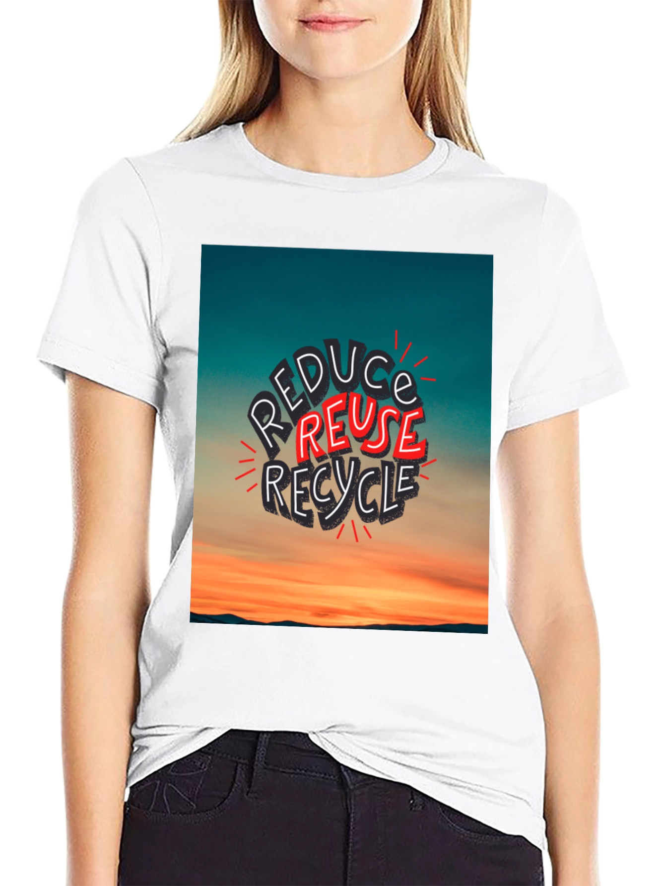 Reduce Reuse Recycle Graphic Tee