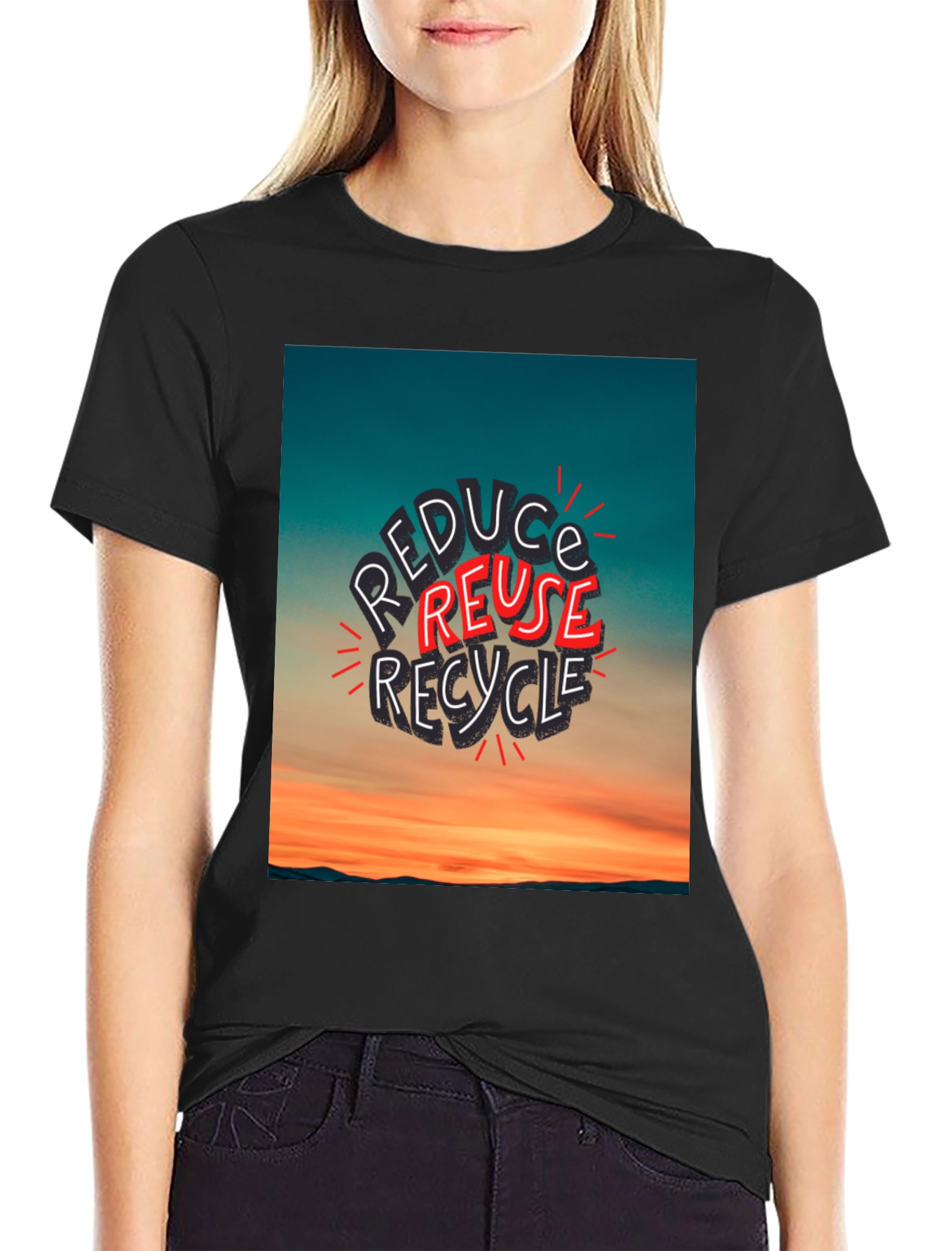 Reduce Reuse Recycle Graphic Tee