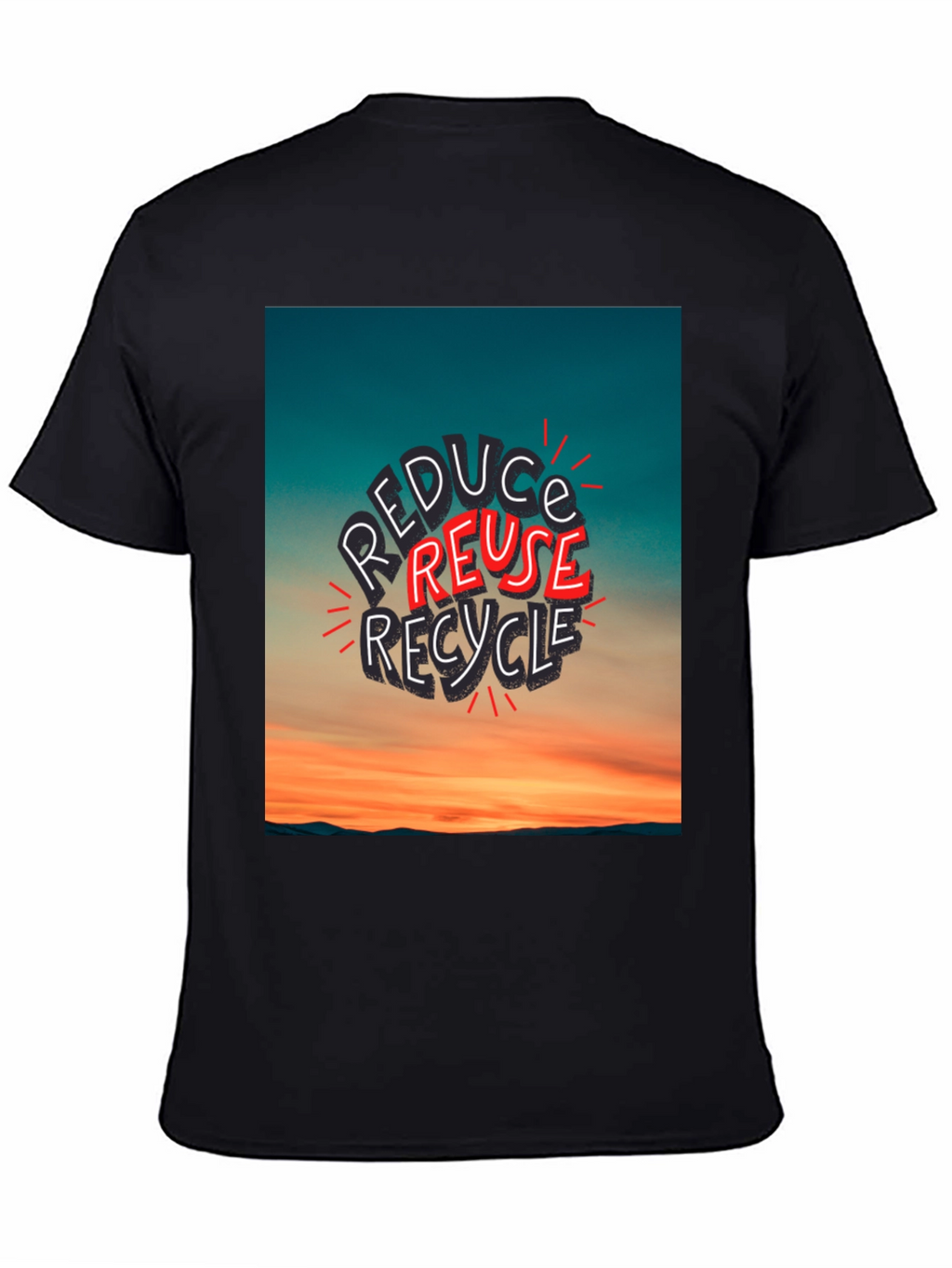Reduce Reuse Recycle Graphic Tee