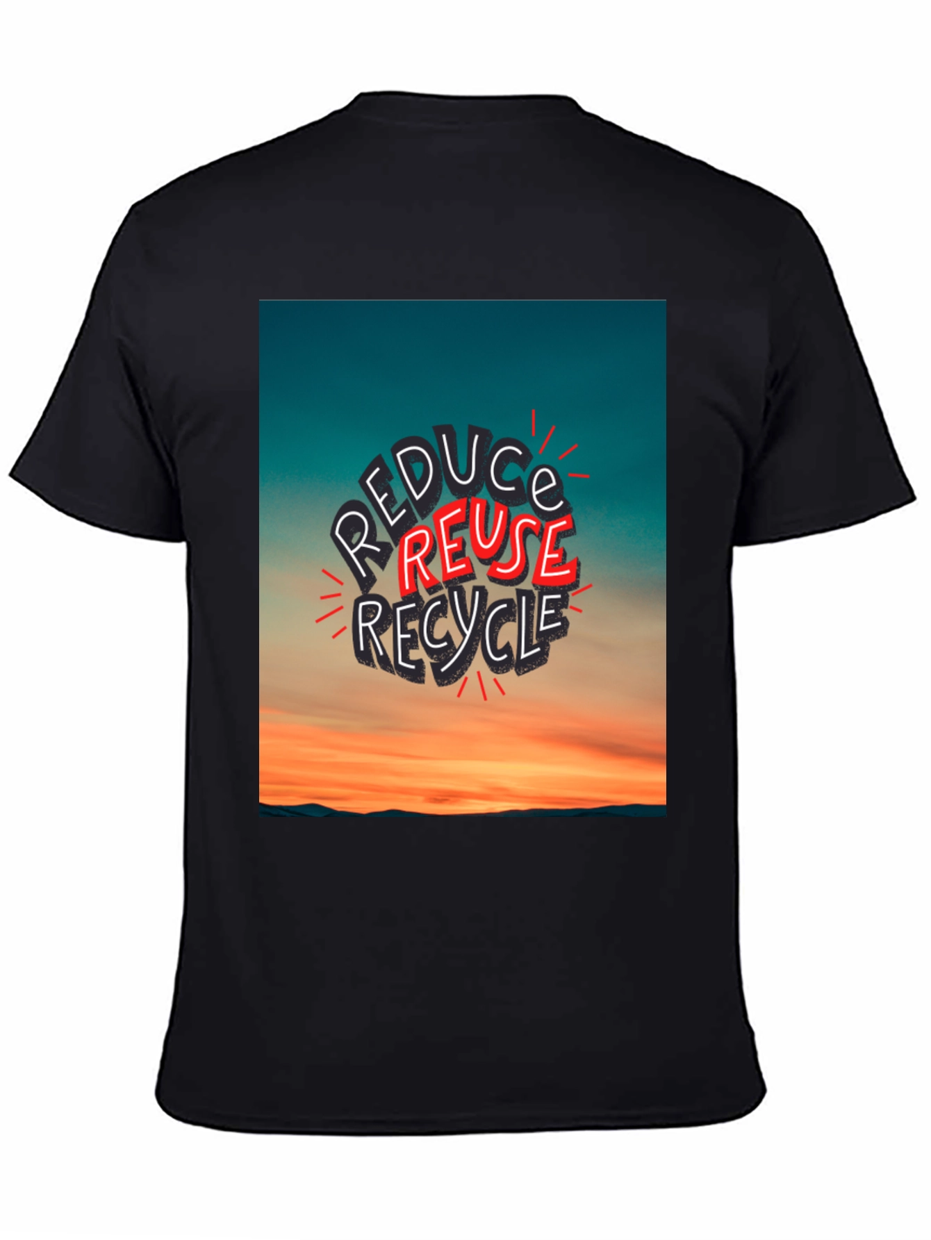 Reduce Reuse Recycle Graphic Tee