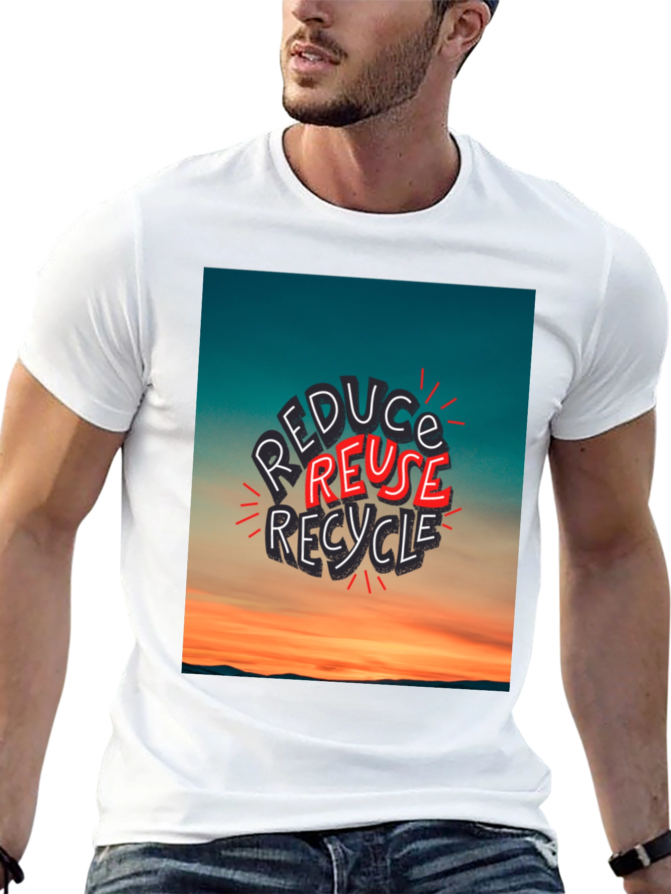 Reduce Reuse Recycle Graphic Tee