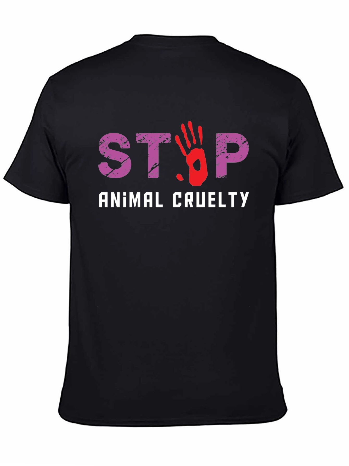 Stop Animal Cruelty Graphic T-Shirt