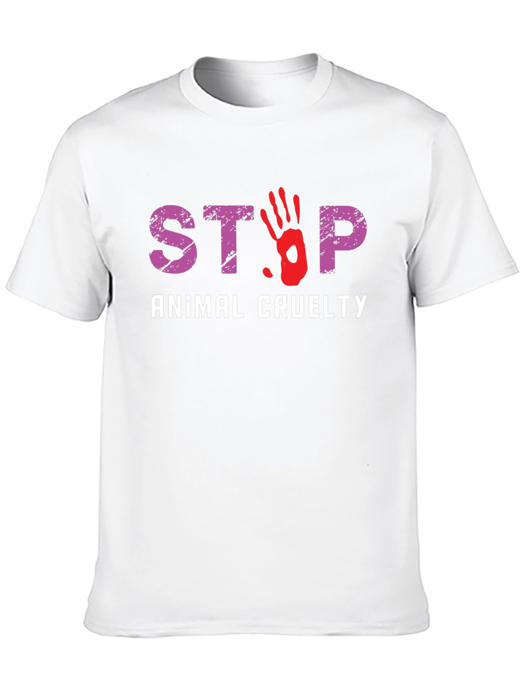 Stop Animal Cruelty Graphic T-Shirt