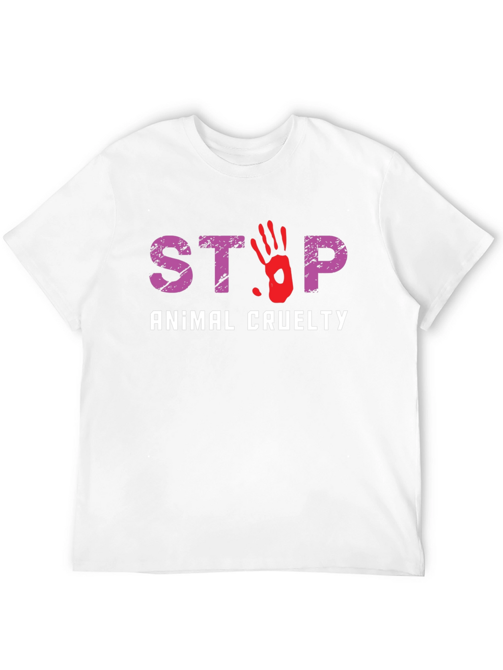 Stop Animal Cruelty Graphic T-Shirt