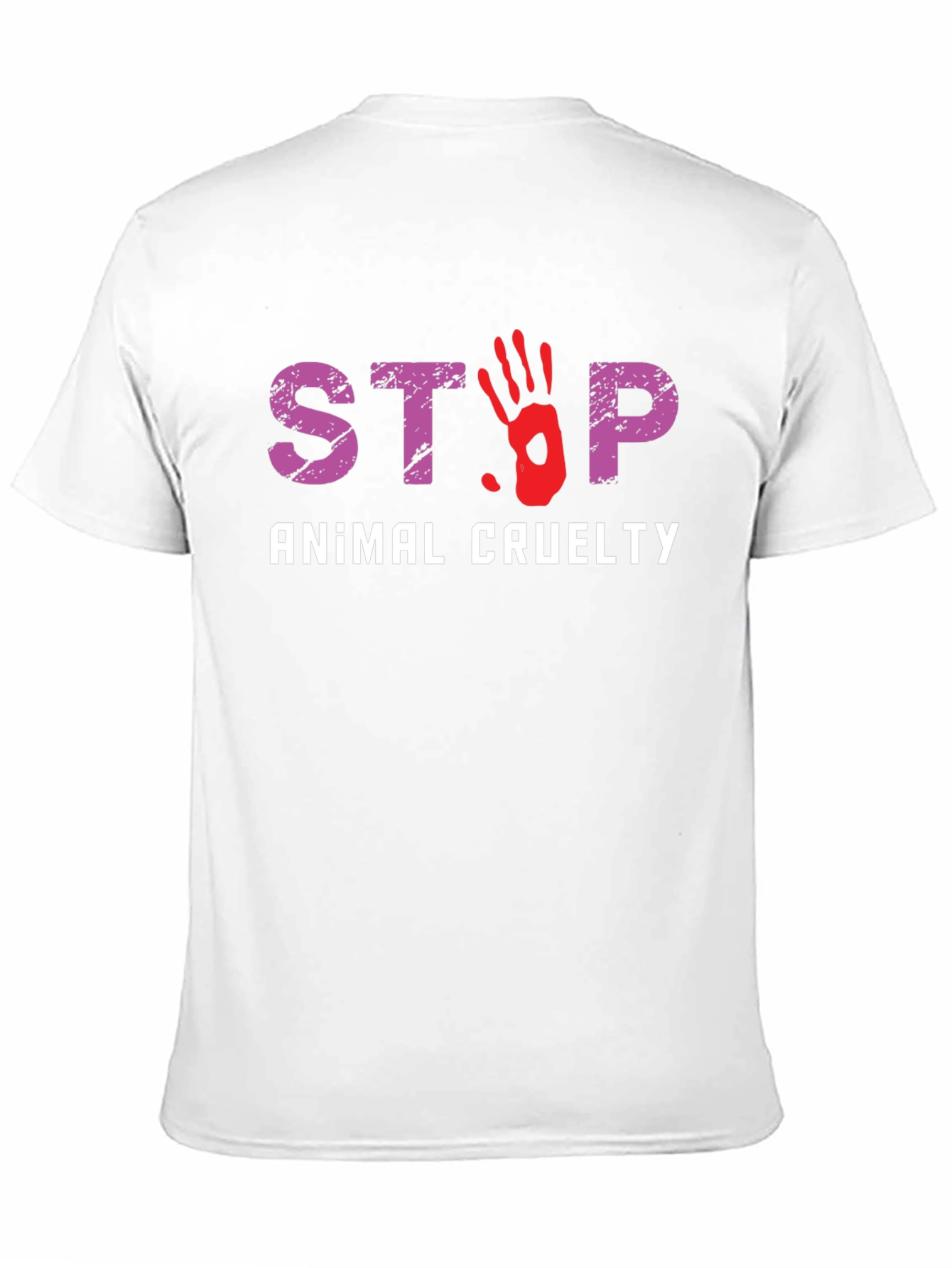 Stop Animal Cruelty Graphic T-Shirt