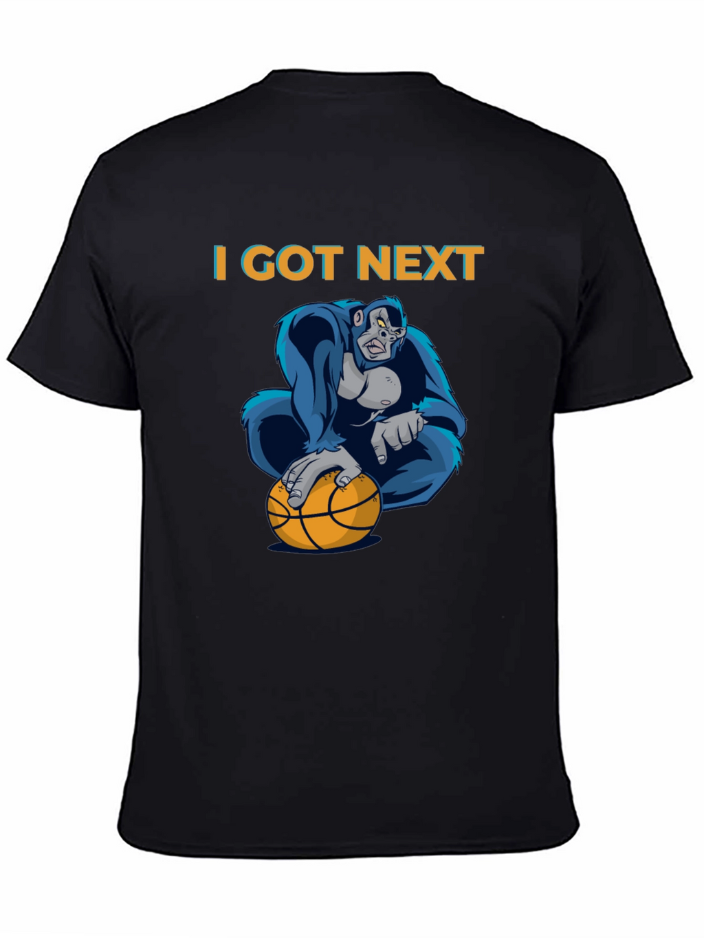 I Got Next Gorilla Basketball Graphic T-Shirt
