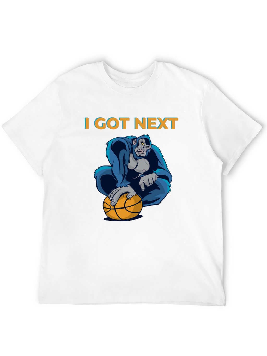 I Got Next Gorilla Basketball Graphic T-Shirt