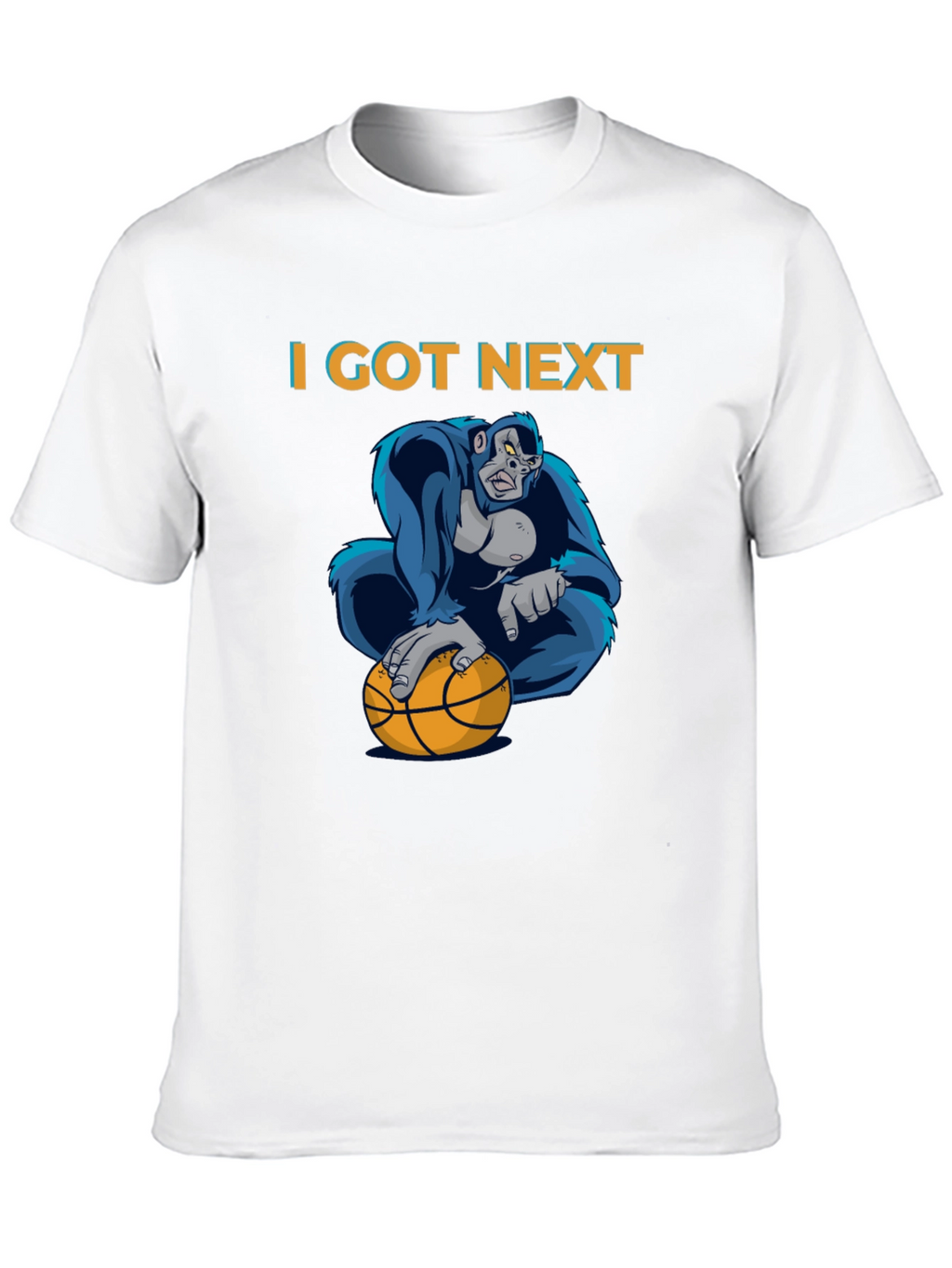 I Got Next Gorilla Basketball Graphic T-Shirt
