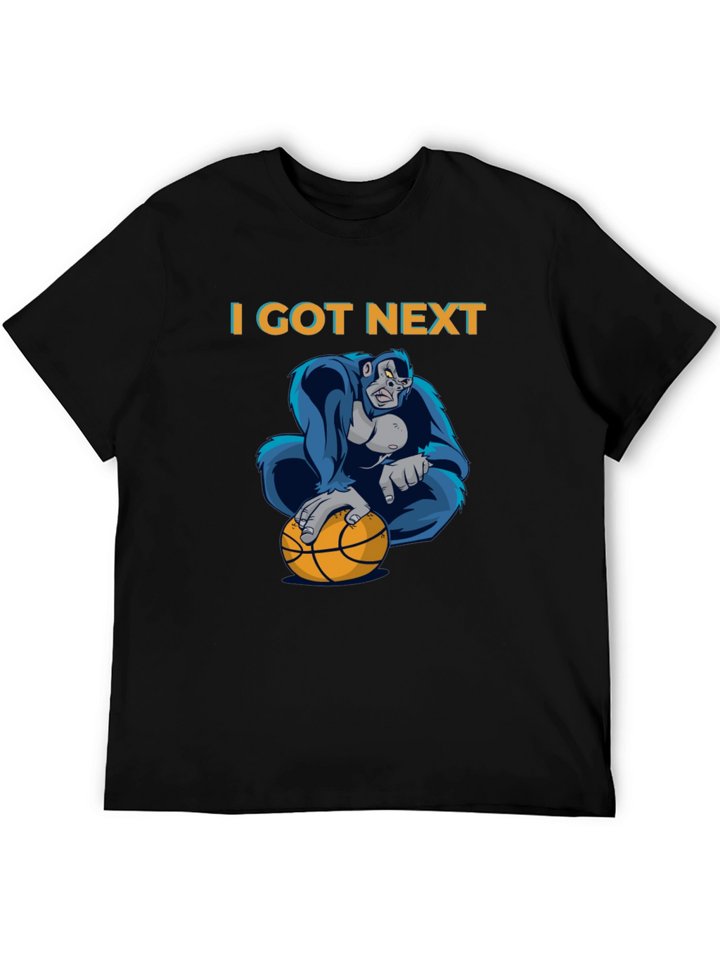 I Got Next Gorilla Basketball Graphic T-Shirt