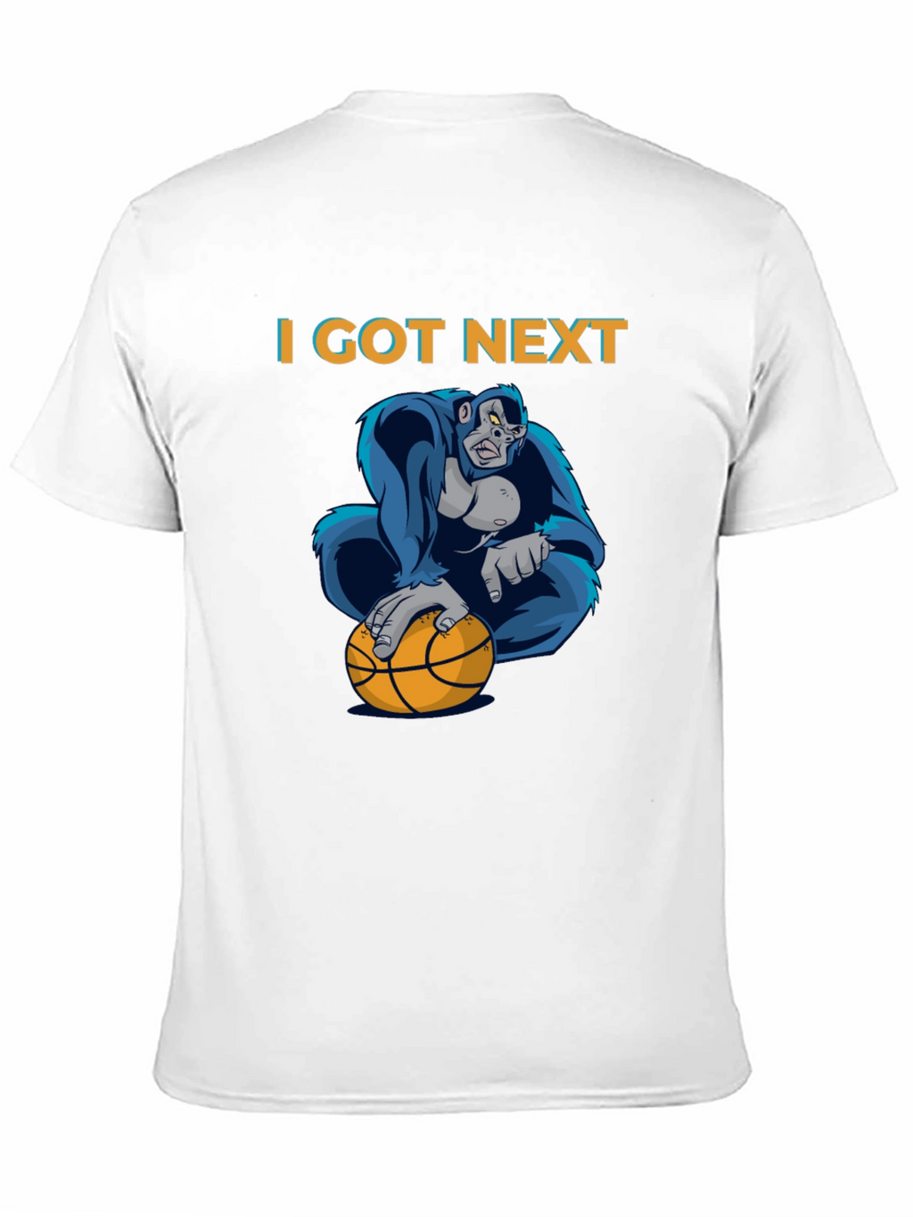 I Got Next Gorilla Basketball Graphic T-Shirt