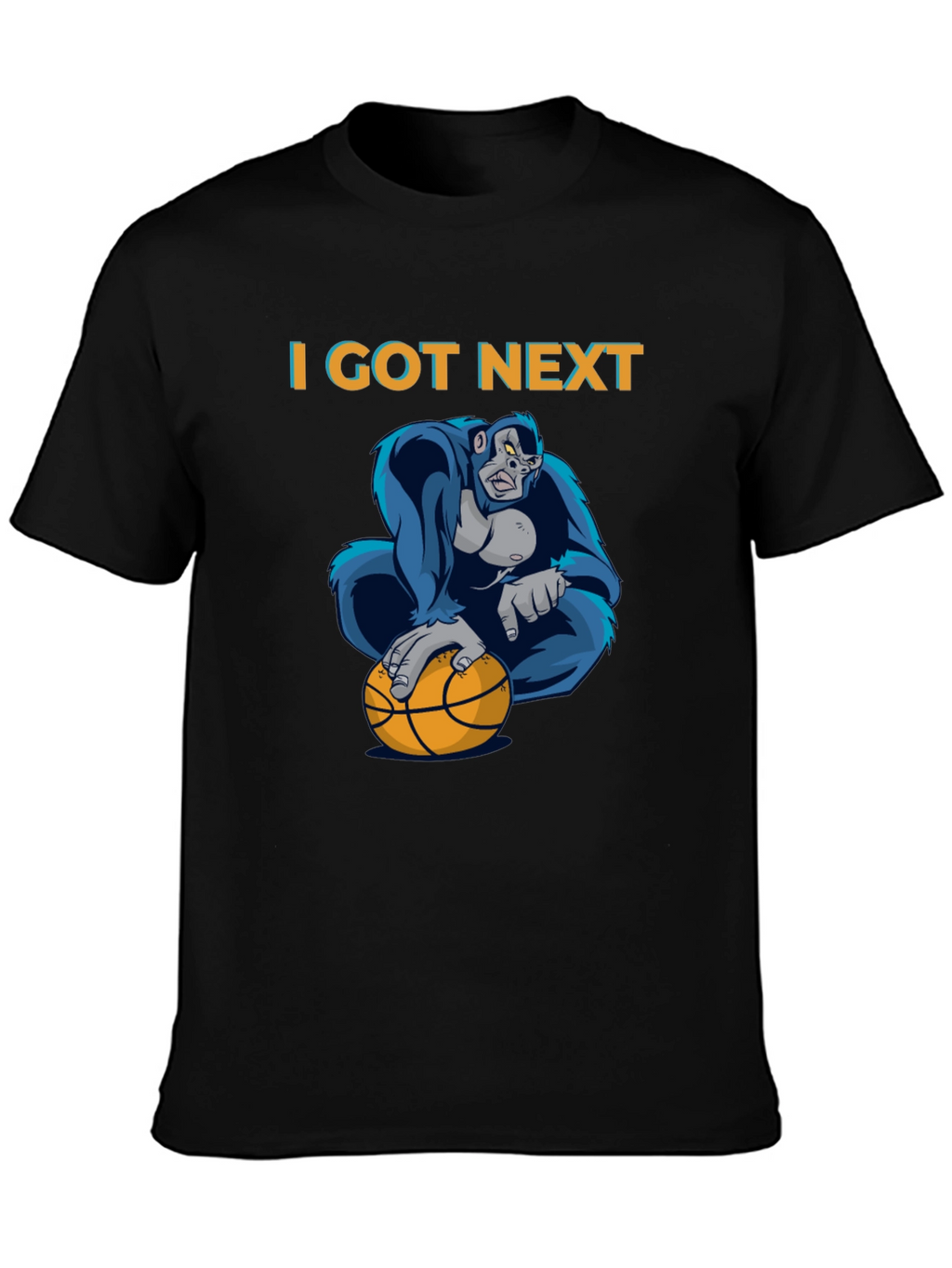 I Got Next Gorilla Basketball Graphic T-Shirt