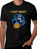 I Got Next Gorilla Basketball Graphic T-Shirt