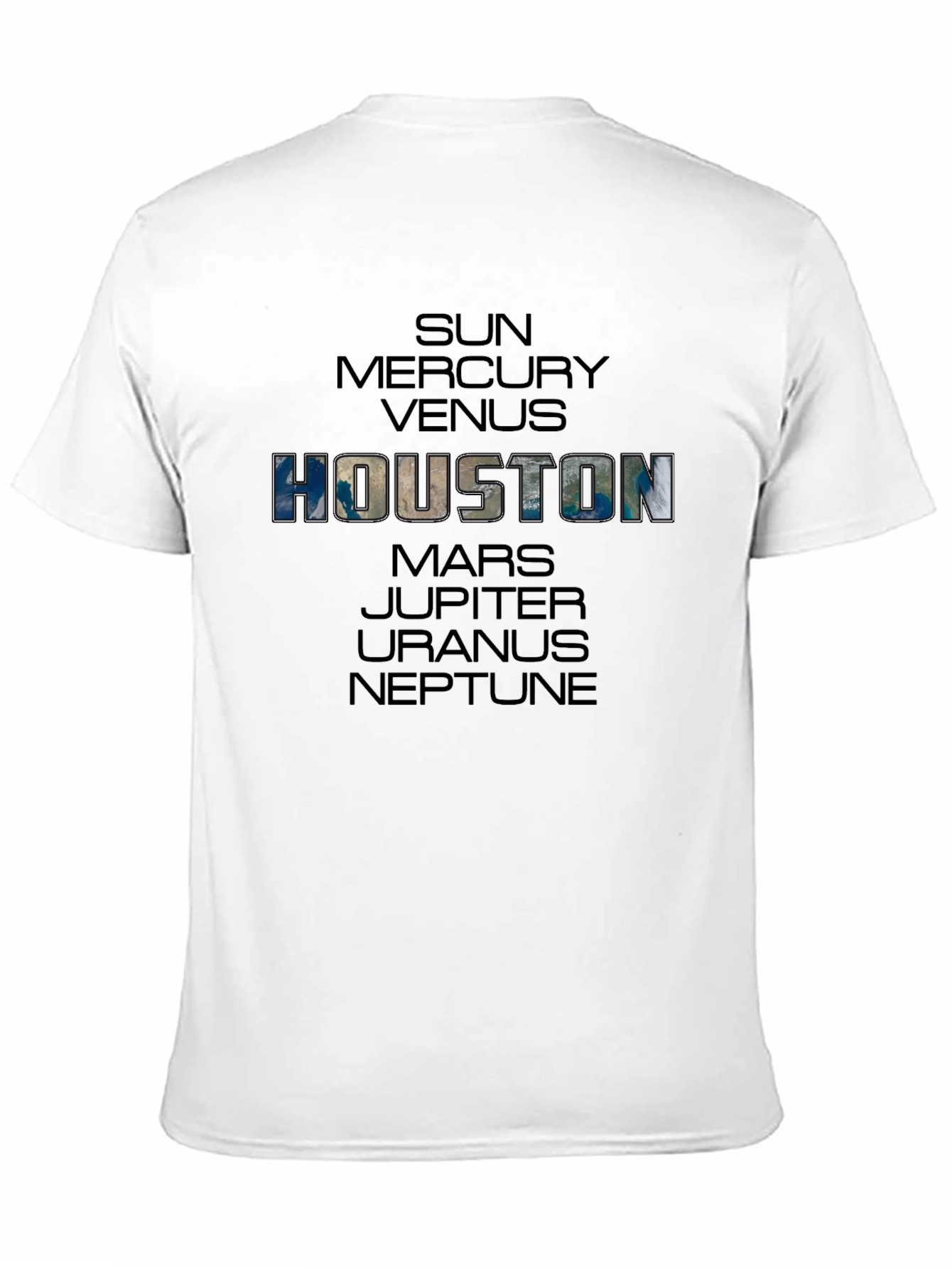 Houston Planet T-Shirt - Space City Pride!