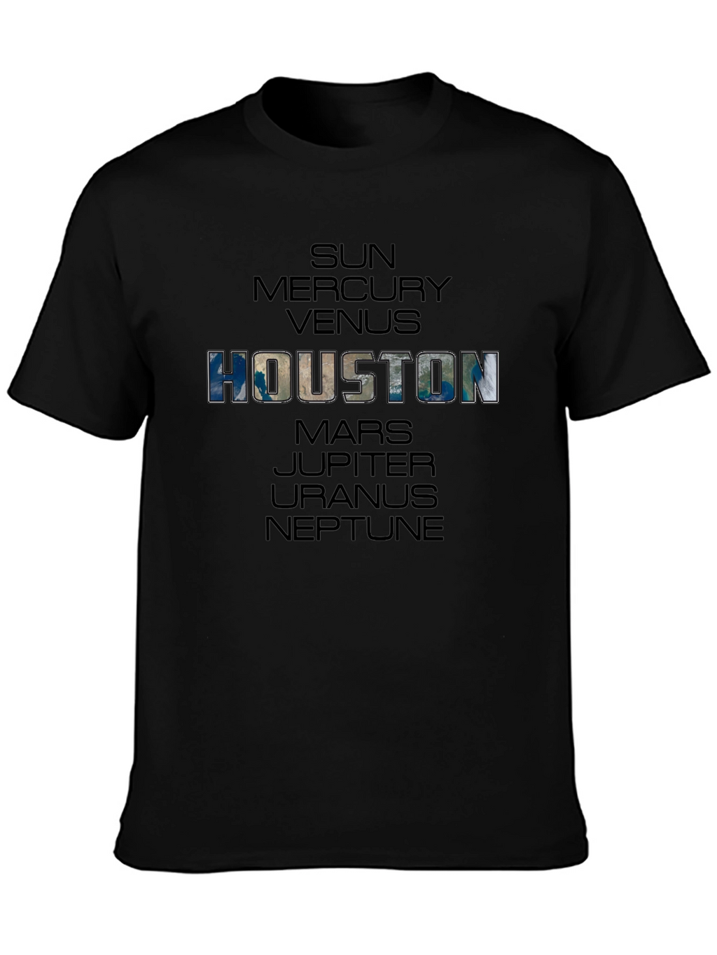 Houston Planet T-Shirt - Space City Pride!