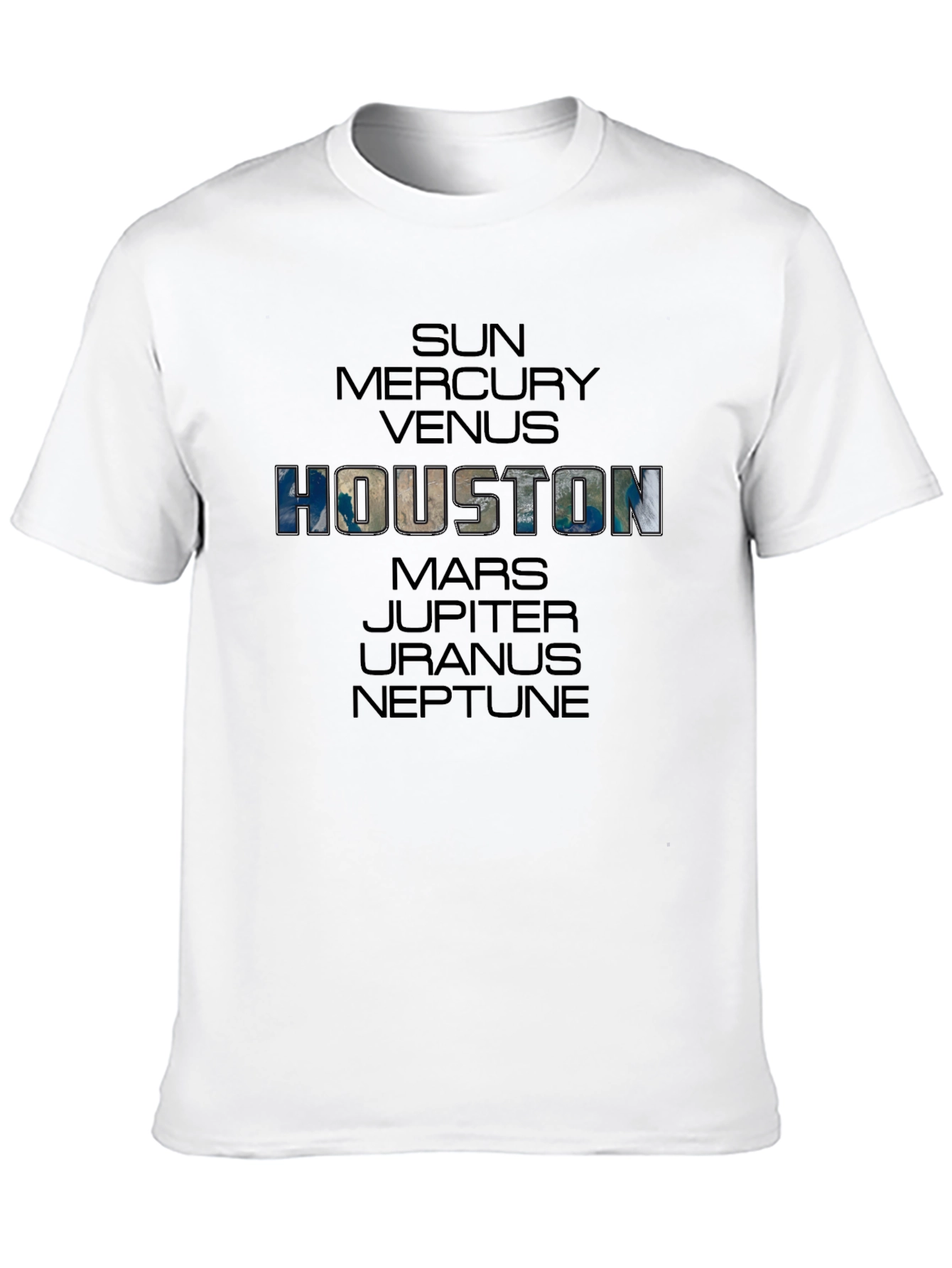 Houston Planet T-Shirt - Space City Pride!
