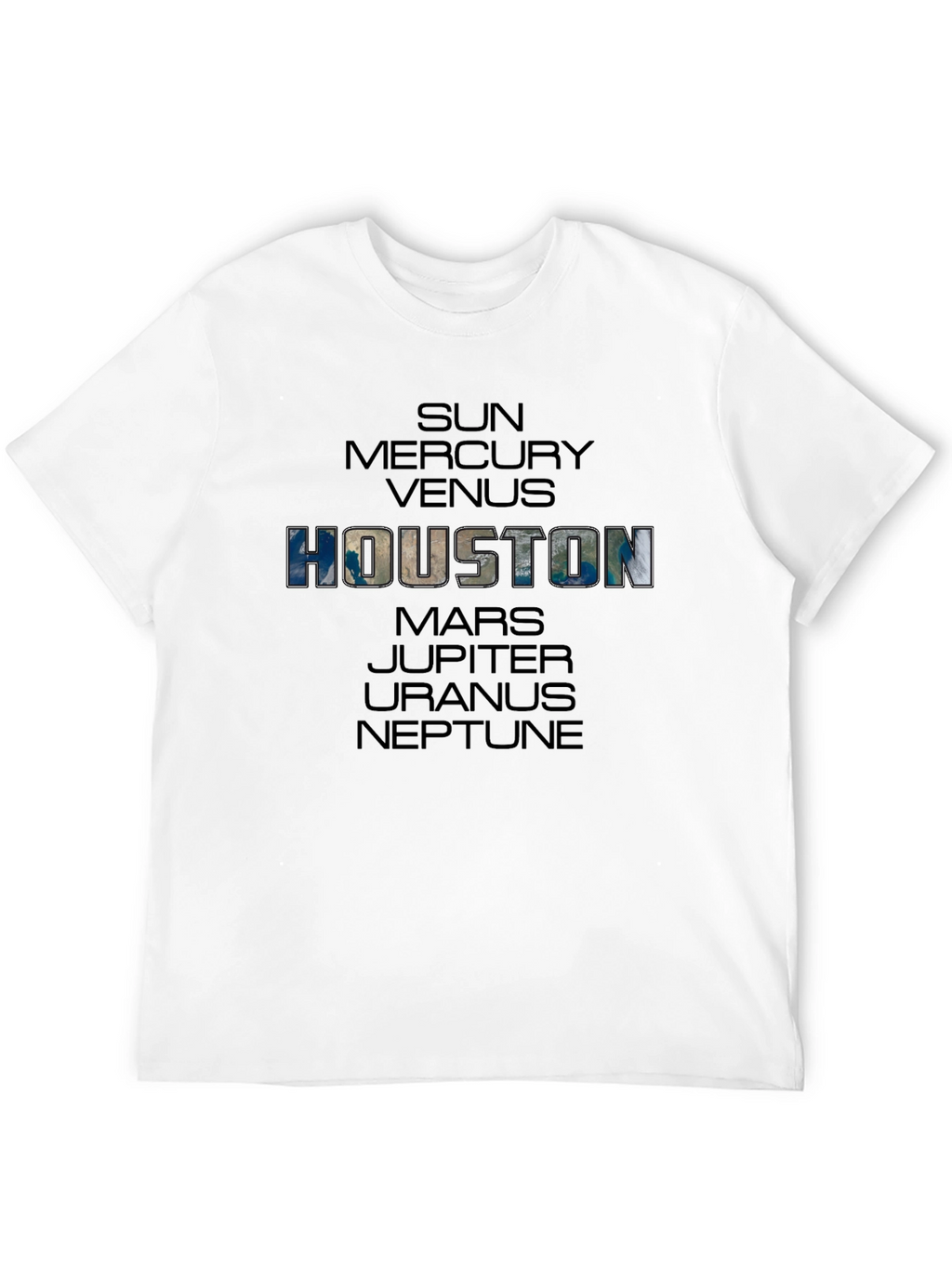 Houston Planet T-Shirt - Space City Pride!