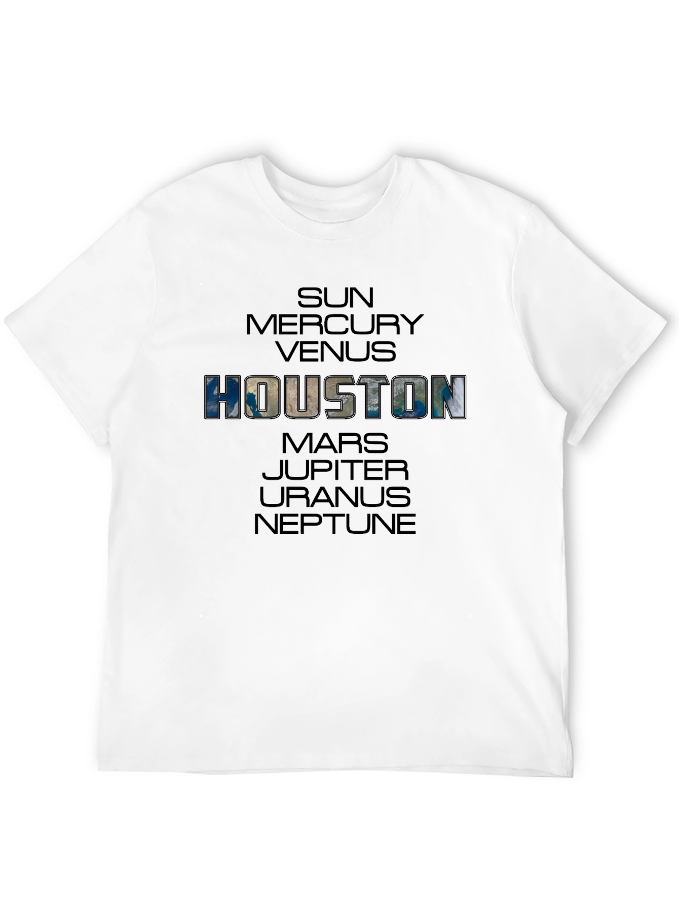 Houston Planet T-Shirt - Space City Pride!