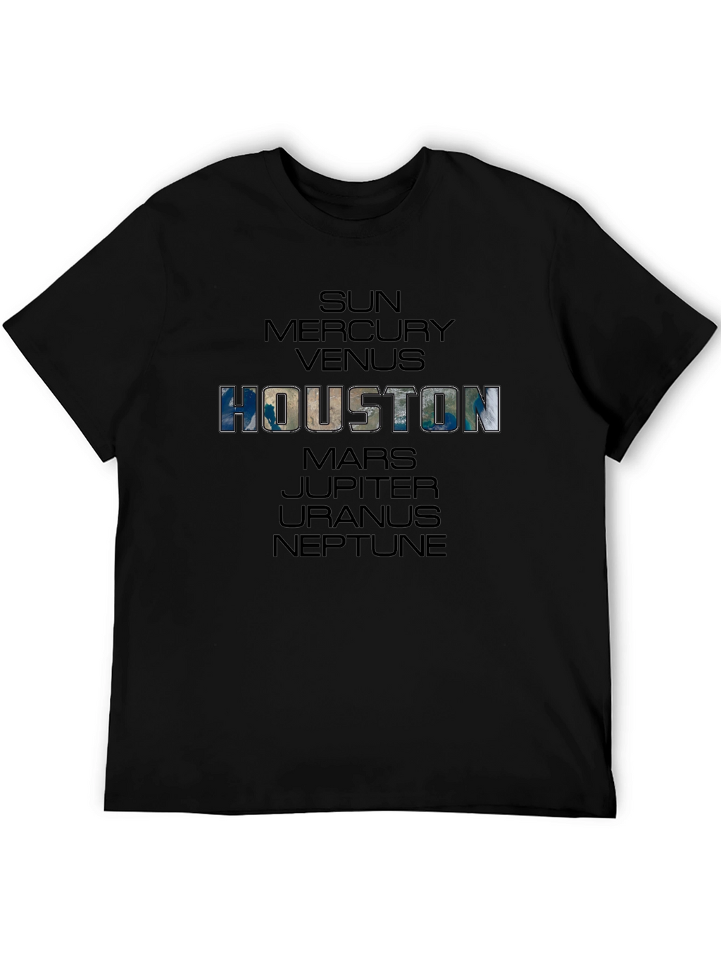 Houston Planet T-Shirt - Space City Pride!