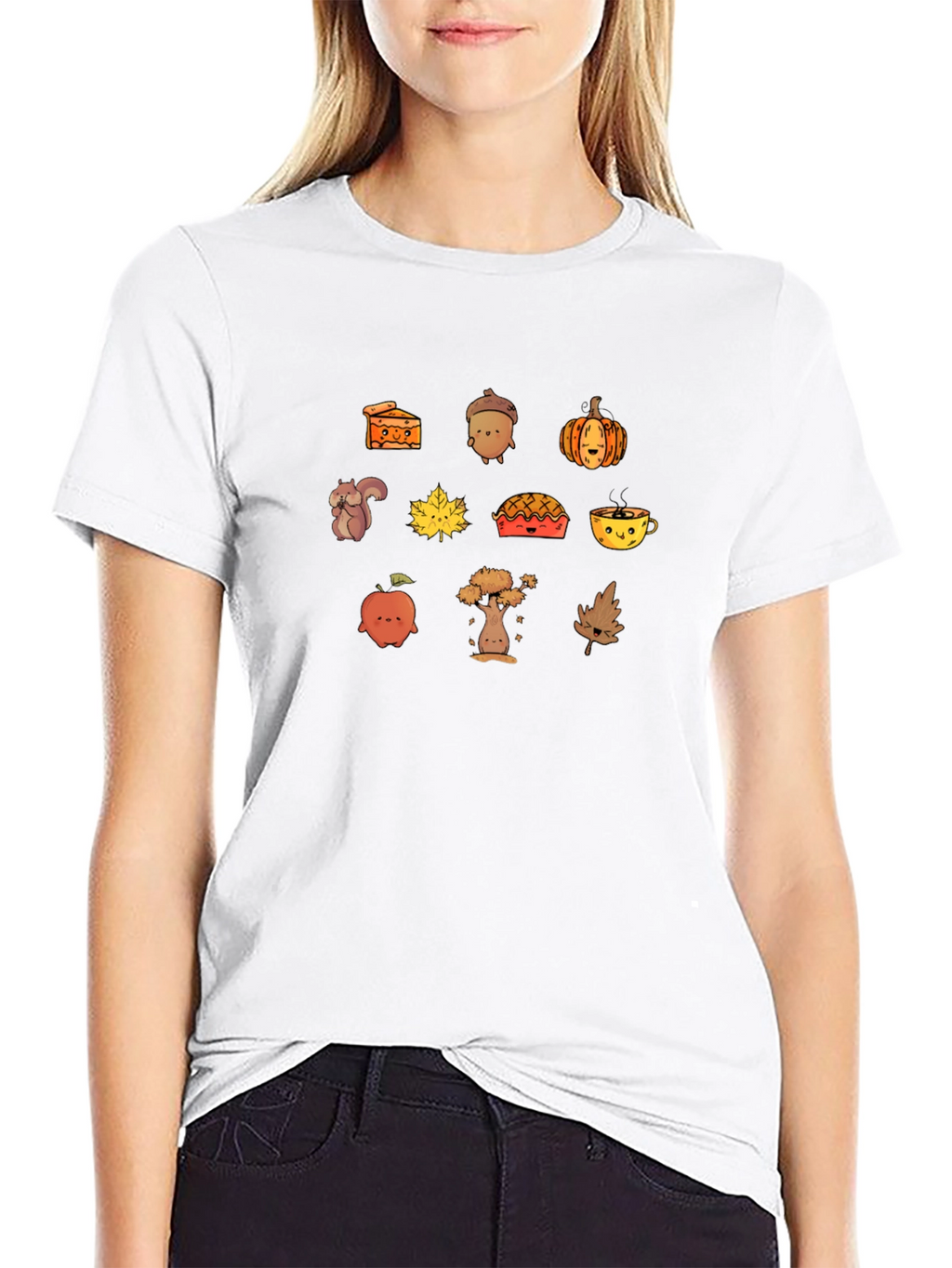 Autumn Harvest Kawaii T-Shirt