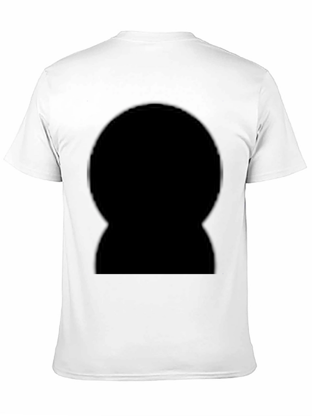 Mens Black Crew Neck T-Shirt