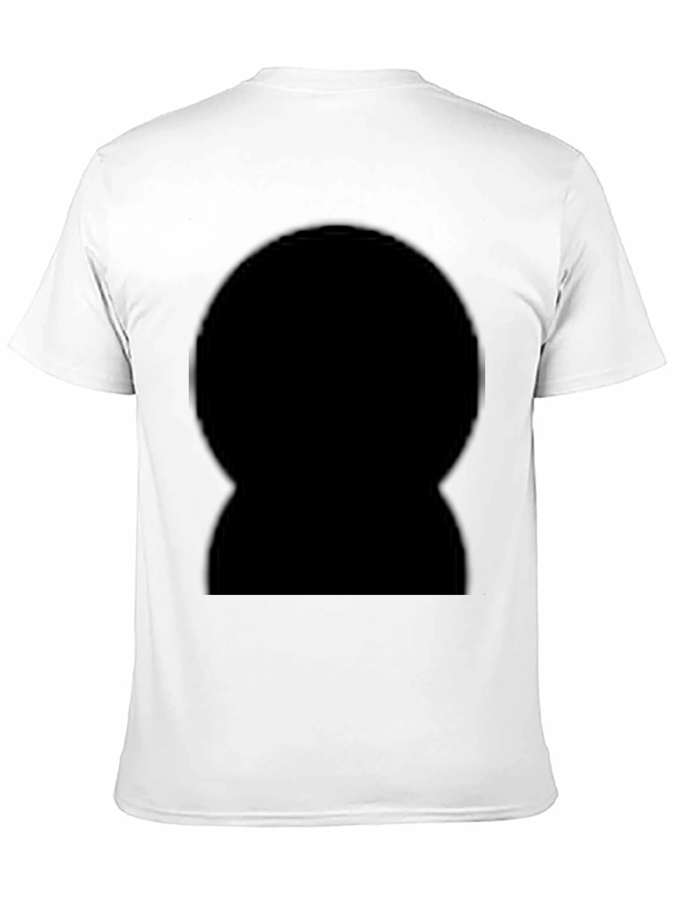 Mens Black Crew Neck T-Shirt