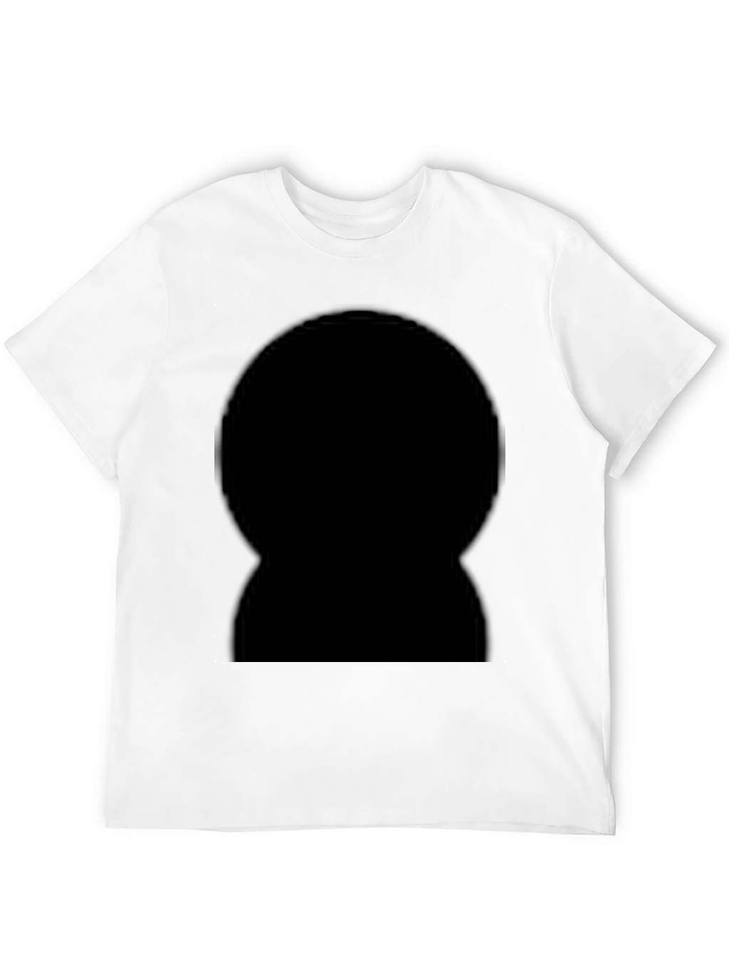 Mens Black Crew Neck T-Shirt