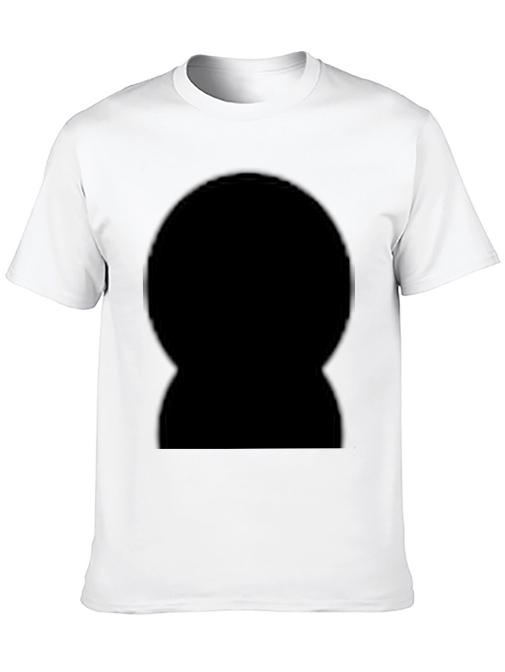 Mens Black Crew Neck T-Shirt